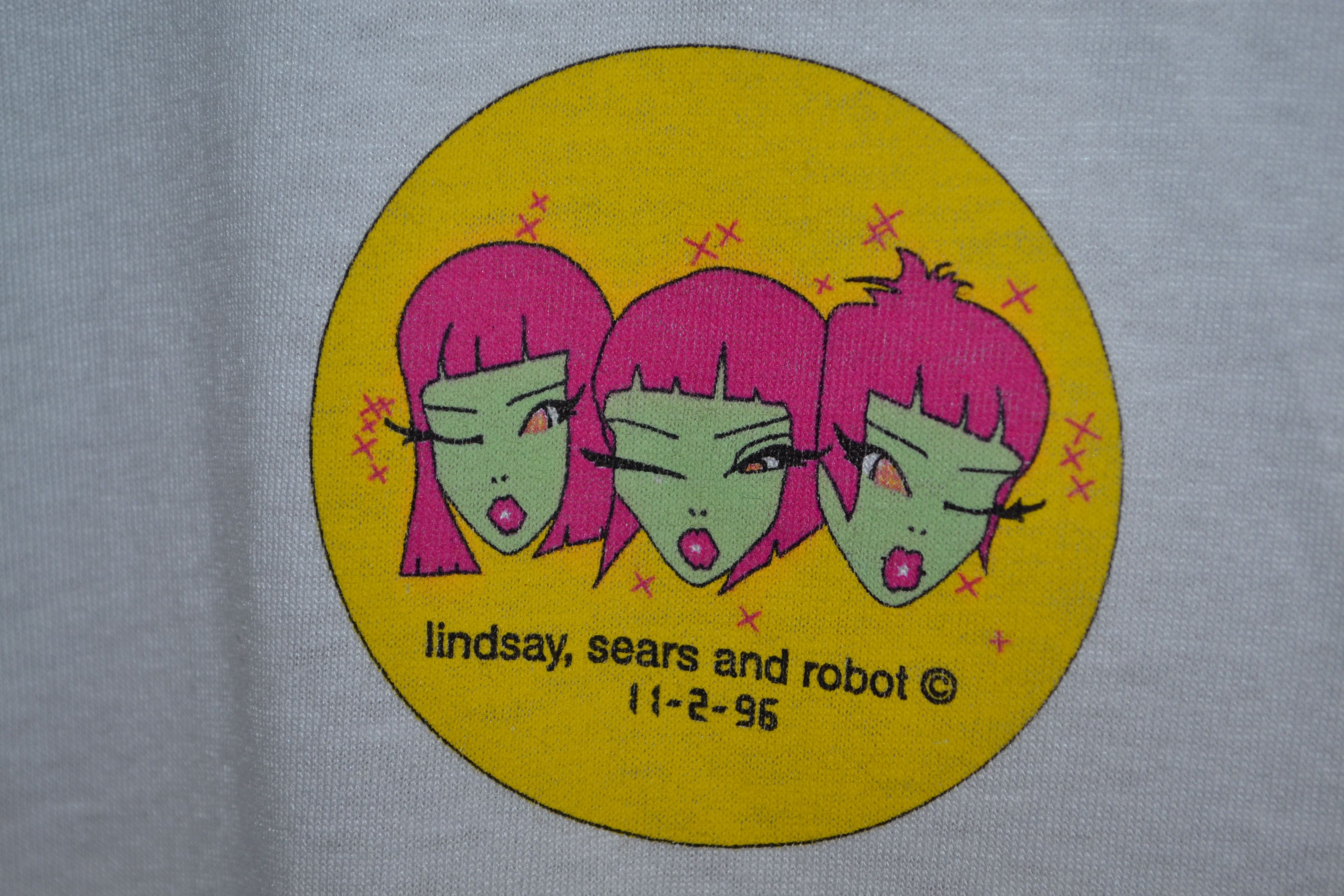 Anime Jetter Mars 1996 Vintage White XL Lindsay, Sears and Robot Size US XL / EU 56 / 4 - 4 Thumbnail