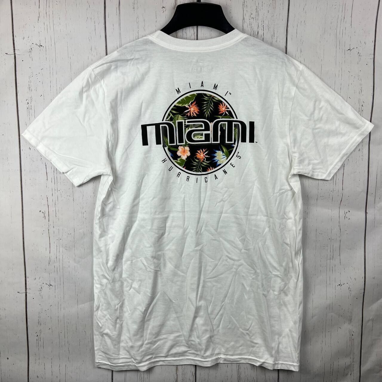 NCAA Miami Hurricanes NCAA Large Fanatics Casual T-Shirt White Size US L / EU 52-54 / 3 - 3 Thumbnail