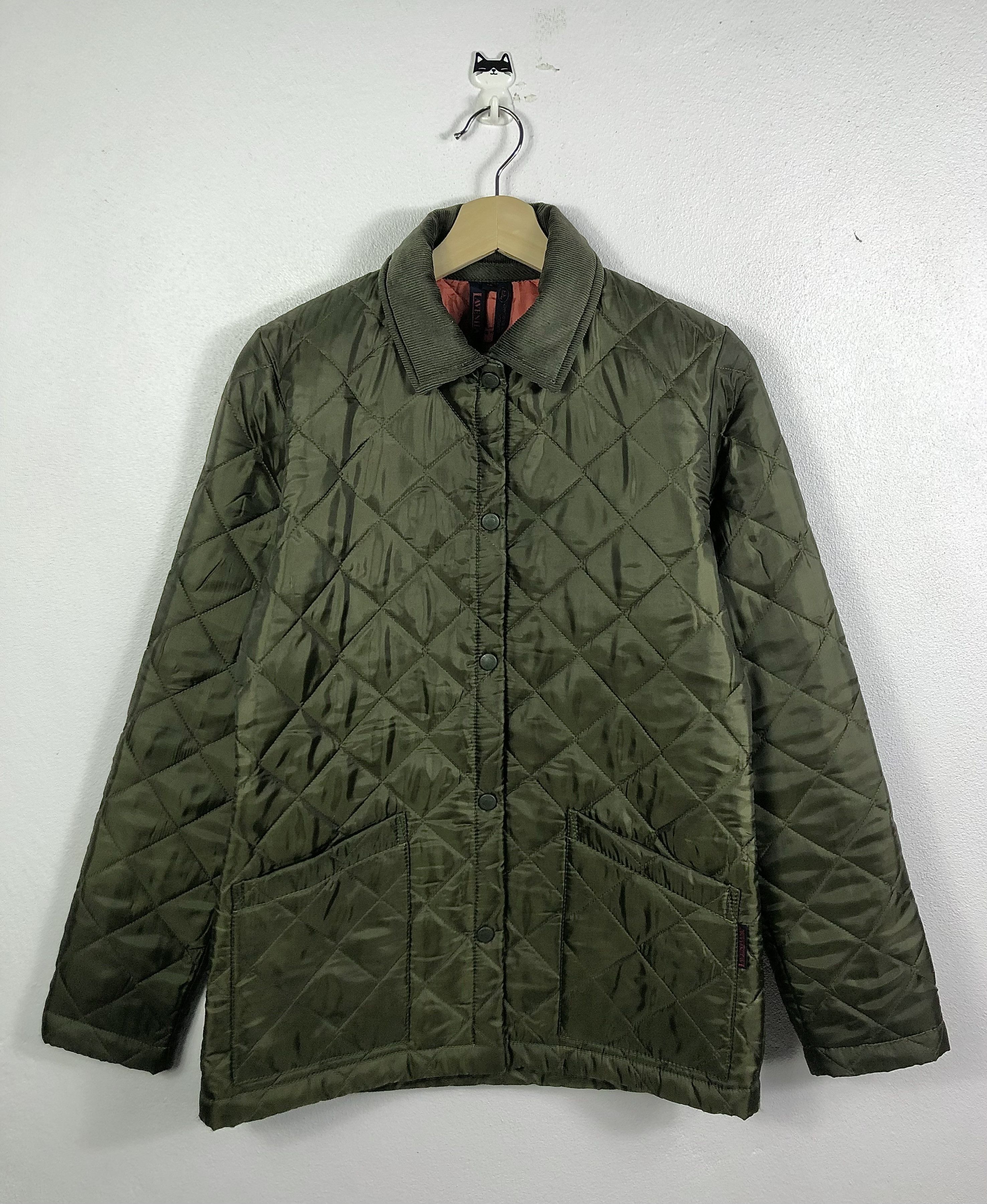 Lavenham Rare Lavenham Quilted Button Jacket Made in England Size US XS / EU 42 / 0 - 1 Thumbnail
