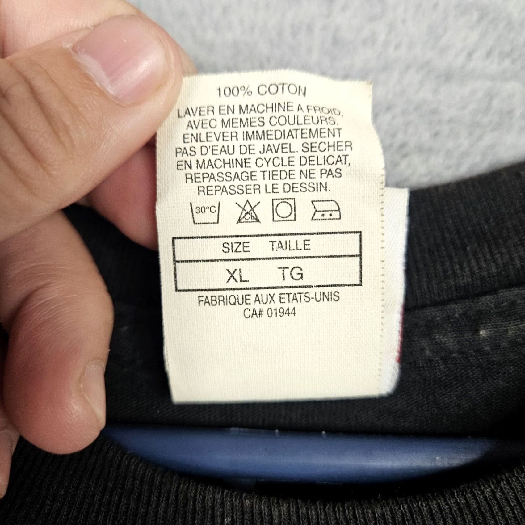 Nike Nike Vintage Gray Tap Black Graphic Front & back T-shirt Sz XL Made in USA Flaws Size US XL / EU 56 / 4 - 8 Thumbnail
