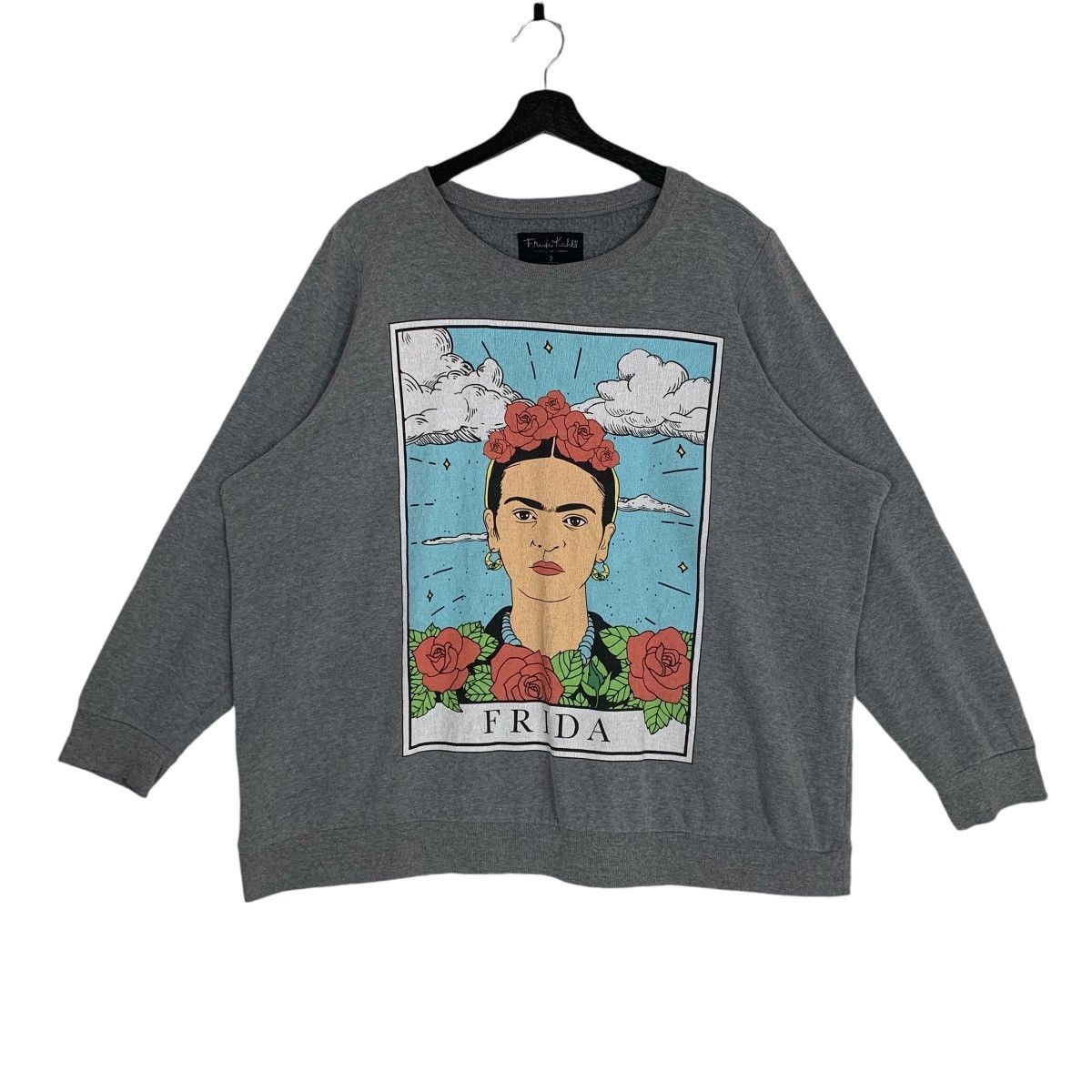 Japanese Brand Frida Khalo Frida Khalo Sweatshirt Frida Kahlo Sweater Size XL / US 12-14 / IT 48-50 - 1 Thumbnail