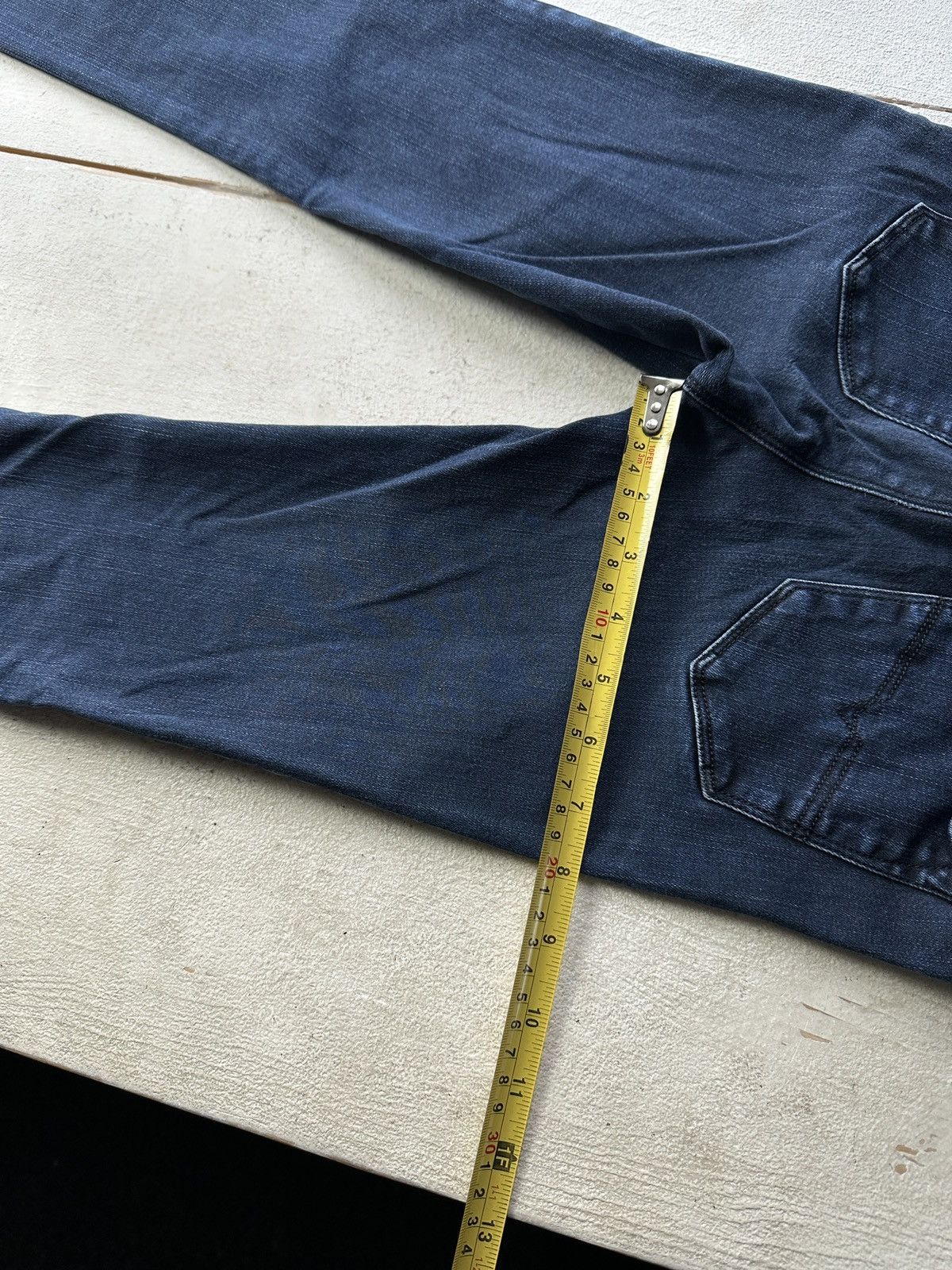 Diesel 🚨 DIESEL AVANT GARDE GOTHIC WOMEN JEANS LOGO IFSIXWASNINE Size 24" / US 00 / IT 34 - 15 Thumbnail