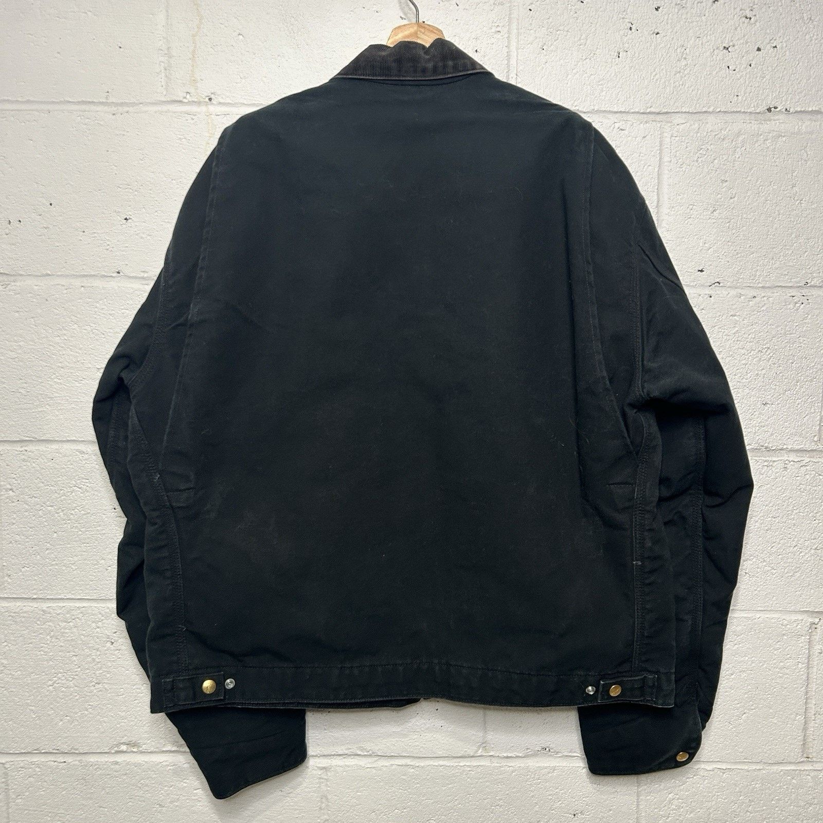 Carhartt Vintage Carhartt Blanket-Lined Detroit Jacket “Black” UJ01 Size US XL / EU 56 / 4 - 2 Thumbnail