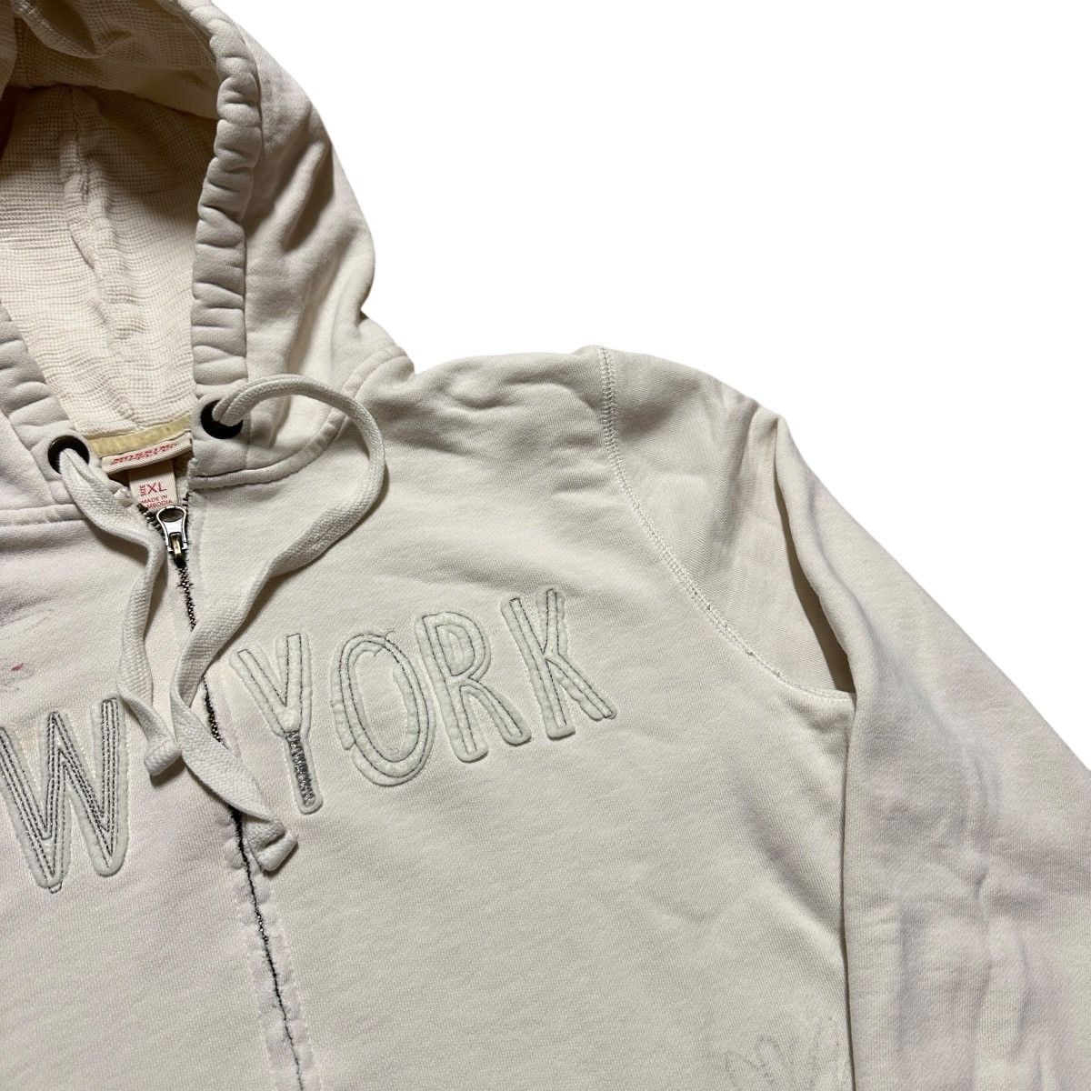 Mossimo × Vintage Vintage Y2K Women’s Mossimo New York Full Zip Hoodie Size XL / US 12-14 / IT 48-50 - 3 Thumbnail