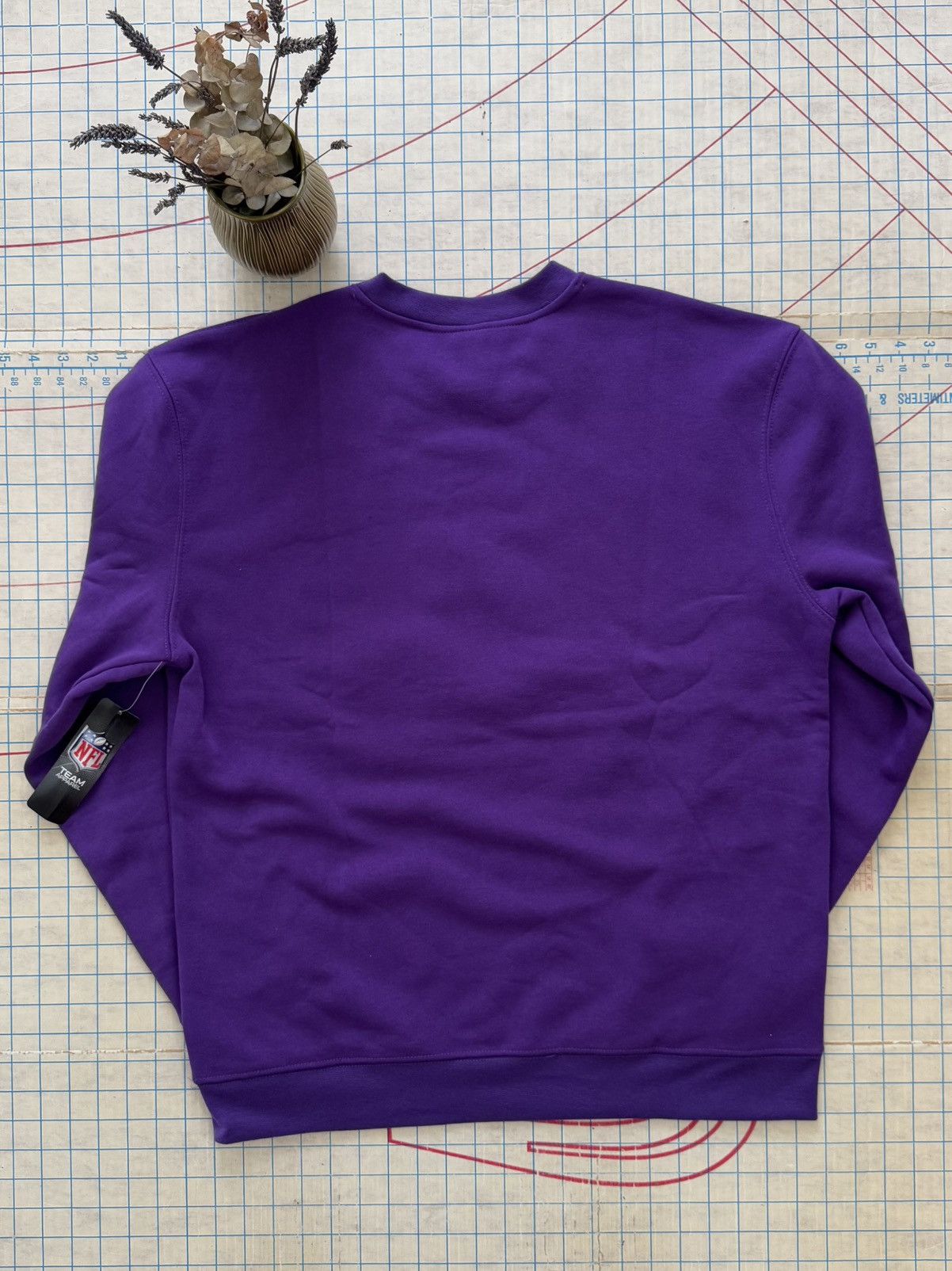 NFL NWT NFL Team Apparel Minnesota Vikings Crewneck Sweater Lar Size US L / EU 52-54 / 3 - 11 Thumbnail