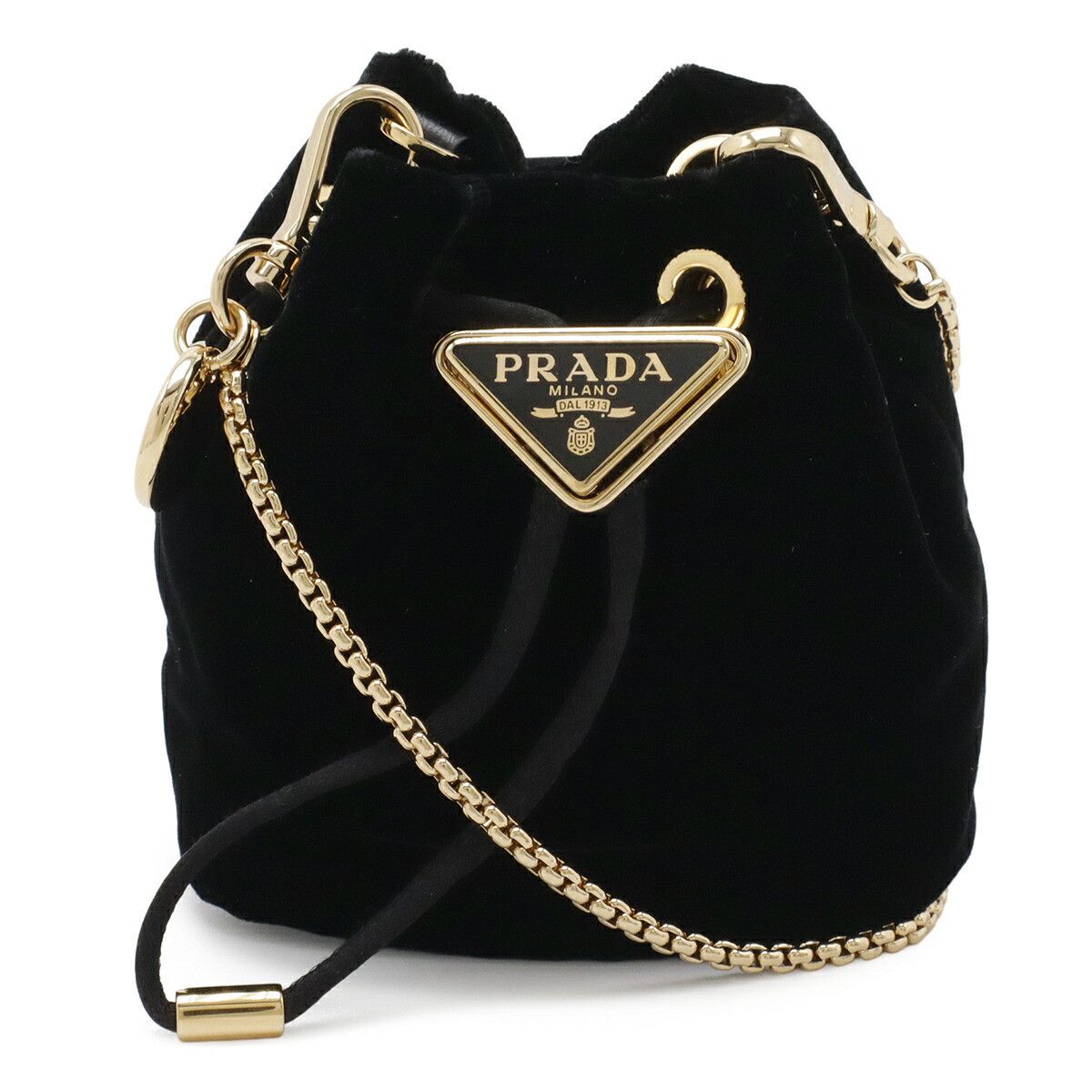 Prada Prada Prada Velvet Mini Pouch Textile Crossbody Bag 1NR016 DUTY FREE for USA Size ONE SIZE - 1 Thumbnail