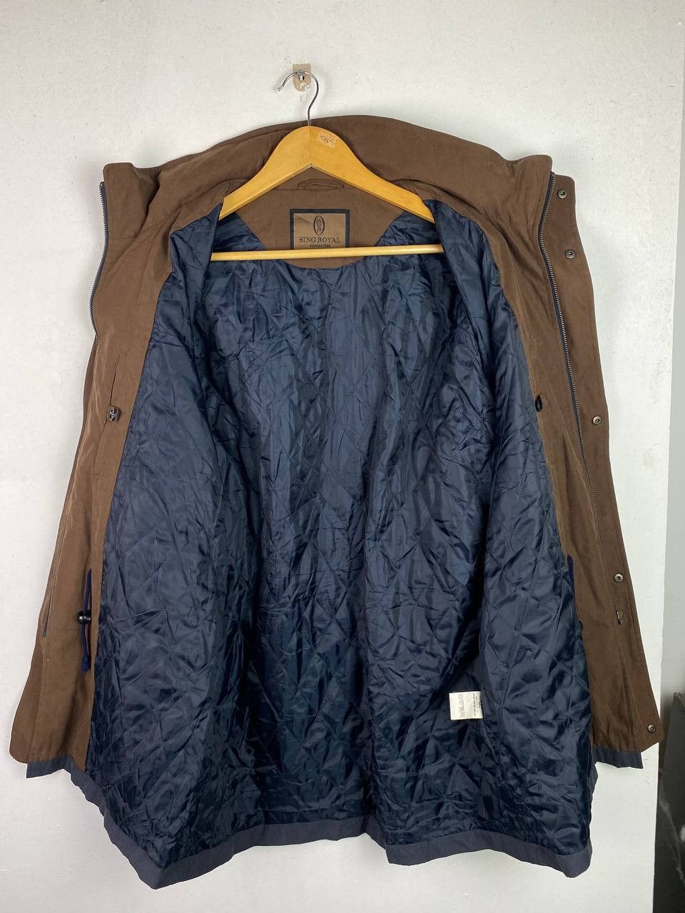 Japanese Brand vintage japanese brands light zipper jacket quilted lining Size US L / EU 52-54 / 3 - 5 Thumbnail