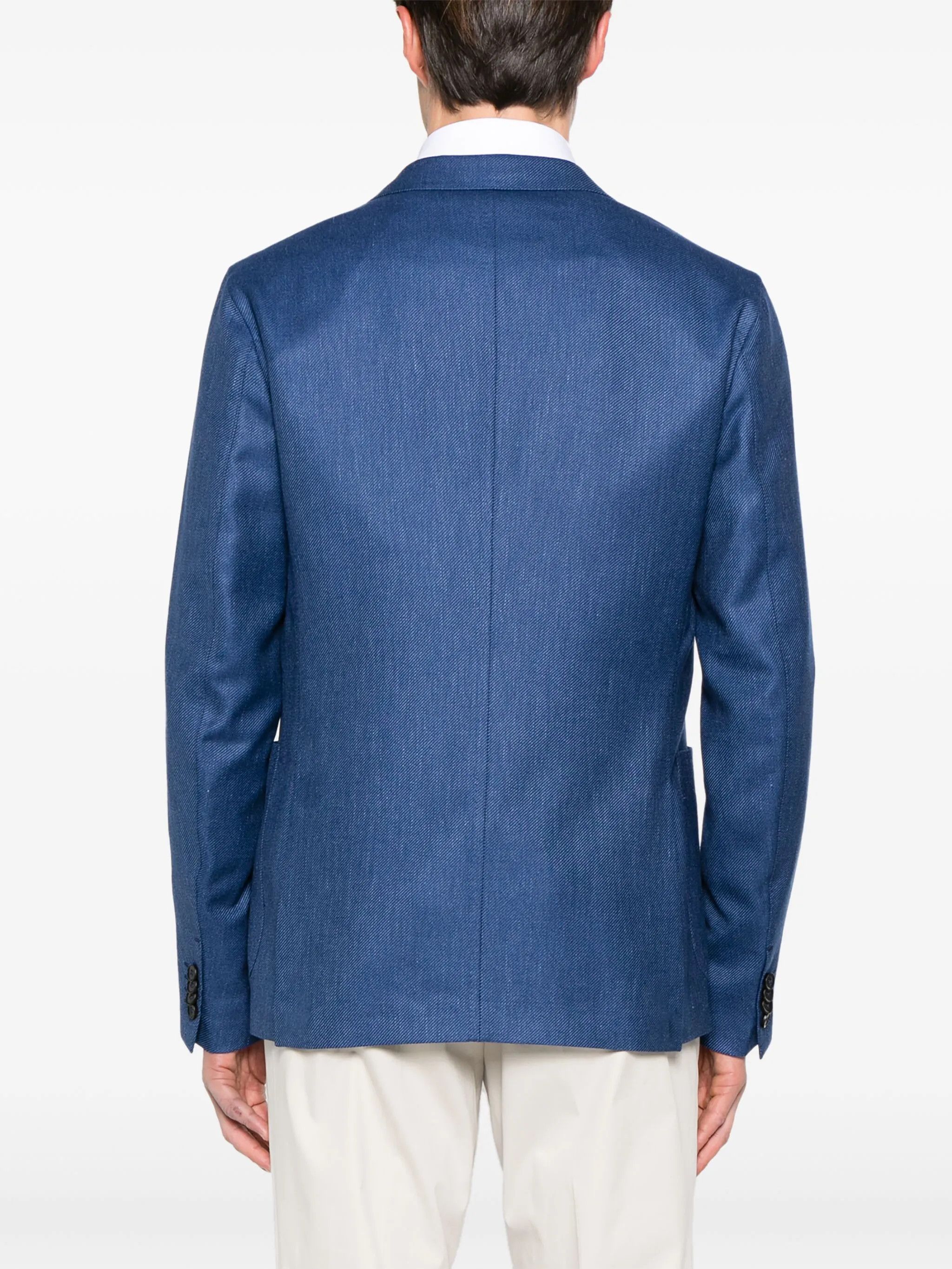 Ermenegildo Zegna o1s1rm0325 R773545A7 Jacket in Navy Blue Size US M / EU 48-50 / 2 - 4 Thumbnail