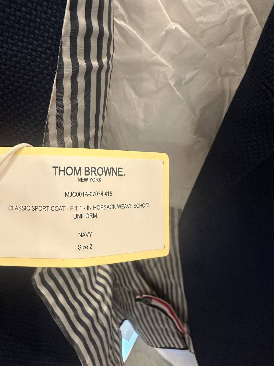 Thom Browne Thom Browne Sport Coat Size 38S - 4 Thumbnail