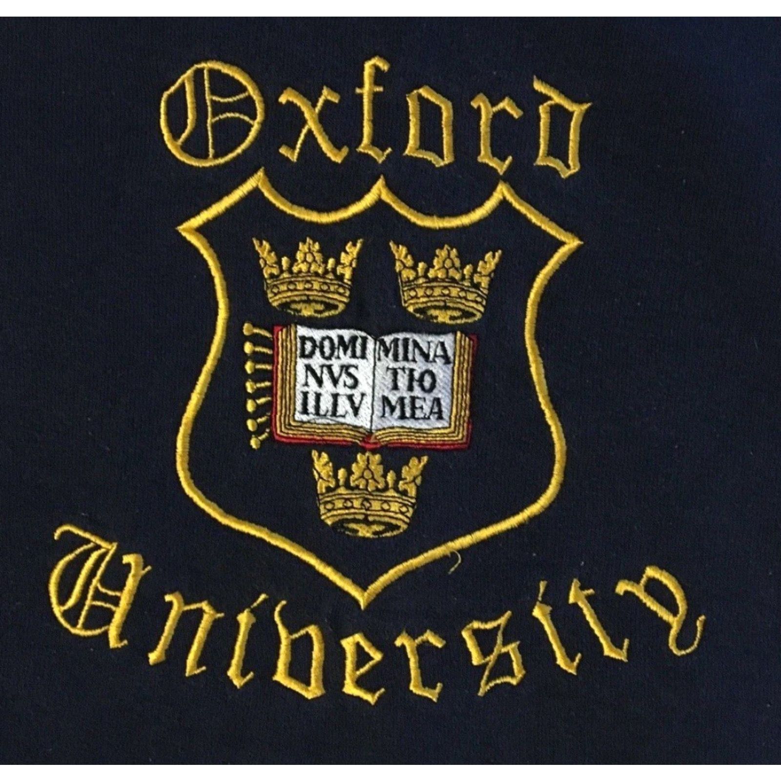 Vintage VINTAGE Oxford University Faded Sweatshirt 80s Navy Blue College Track & Field Pullover M Mens Accessories Size US M / EU 48-50 / 2 - 2 Thumbnail