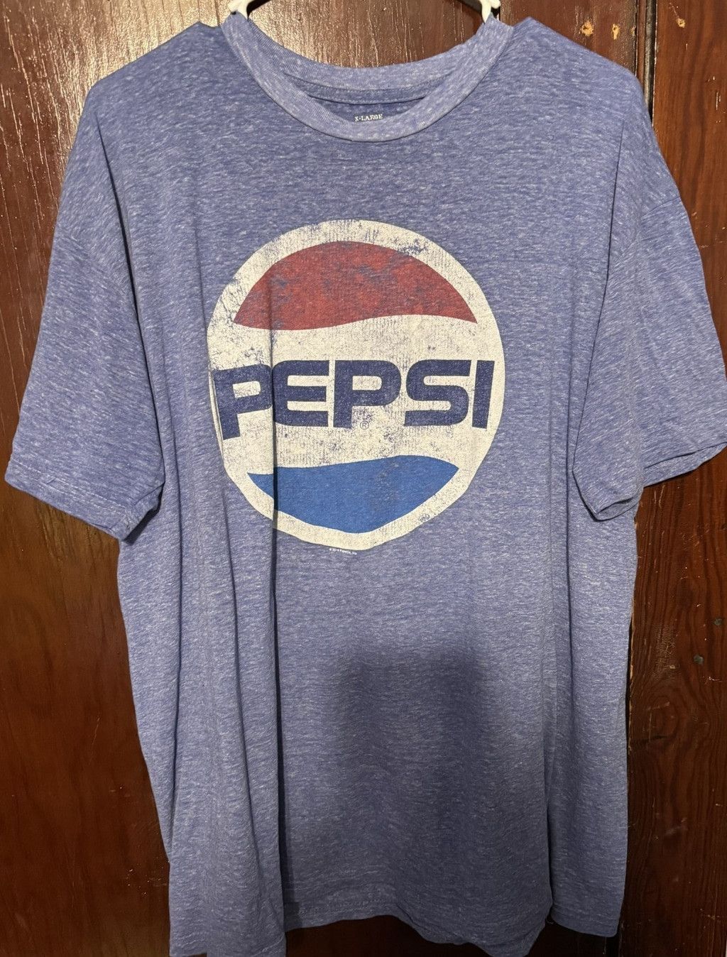 Pepsi Pepsi Vintage Logo Tee Shirt Men Sz XL Blue Size US XL / EU 56 / 4 - 1 Thumbnail
