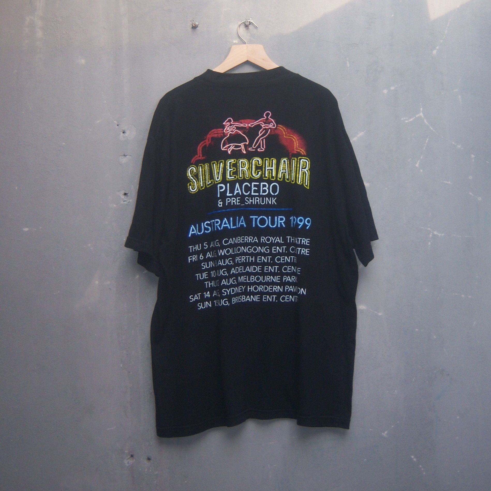 Band Tees × Vintage Very Rare Silverchair and Placebo Tour 99 Size US XL / EU 56 / 4 - 11 Thumbnail