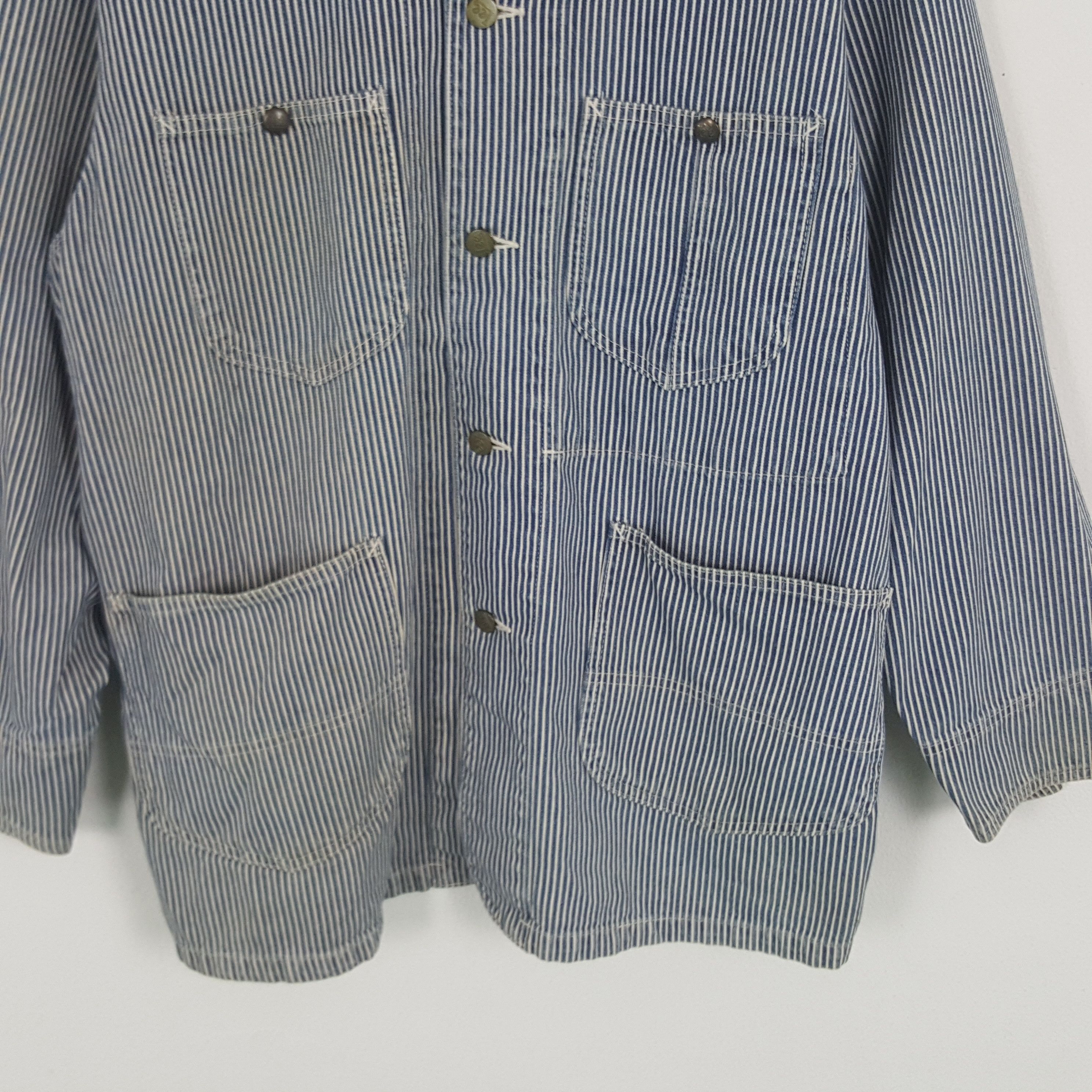 Lee × Vintage Vintage Lee X Skull Japanese Punk Style Denim Jacket Size US L / EU 52-54 / 3 - 4 Thumbnail