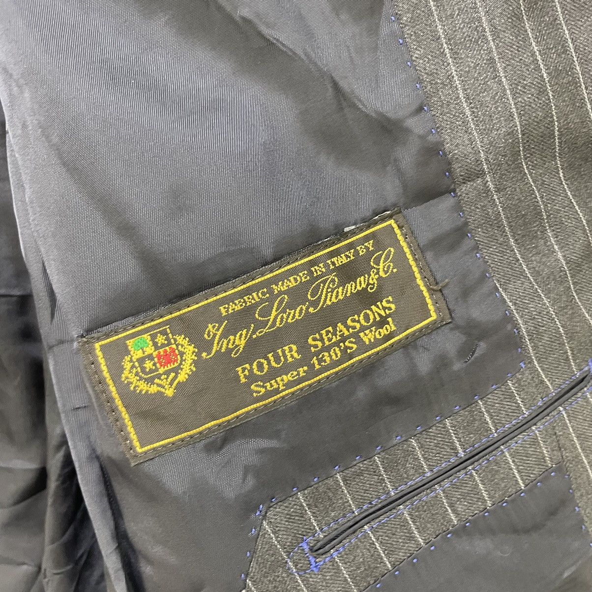 Loro Piana 🔥Luxury Brand Loro Piana Stripe Jacket Size US M / EU 48-50 / 2 - 4 Thumbnail