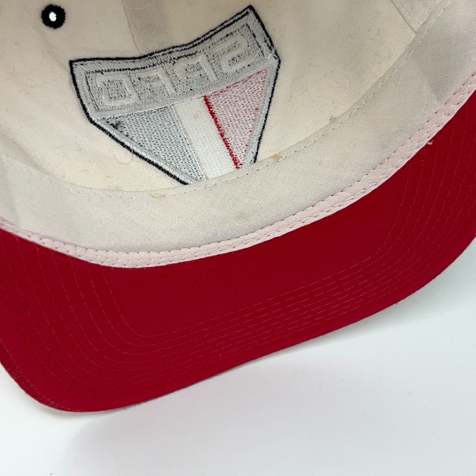 Vintage Vintage SPFC Sao Paulo FC Hat Baseball Cap Brazil White Size ONE SIZE - 5 Thumbnail