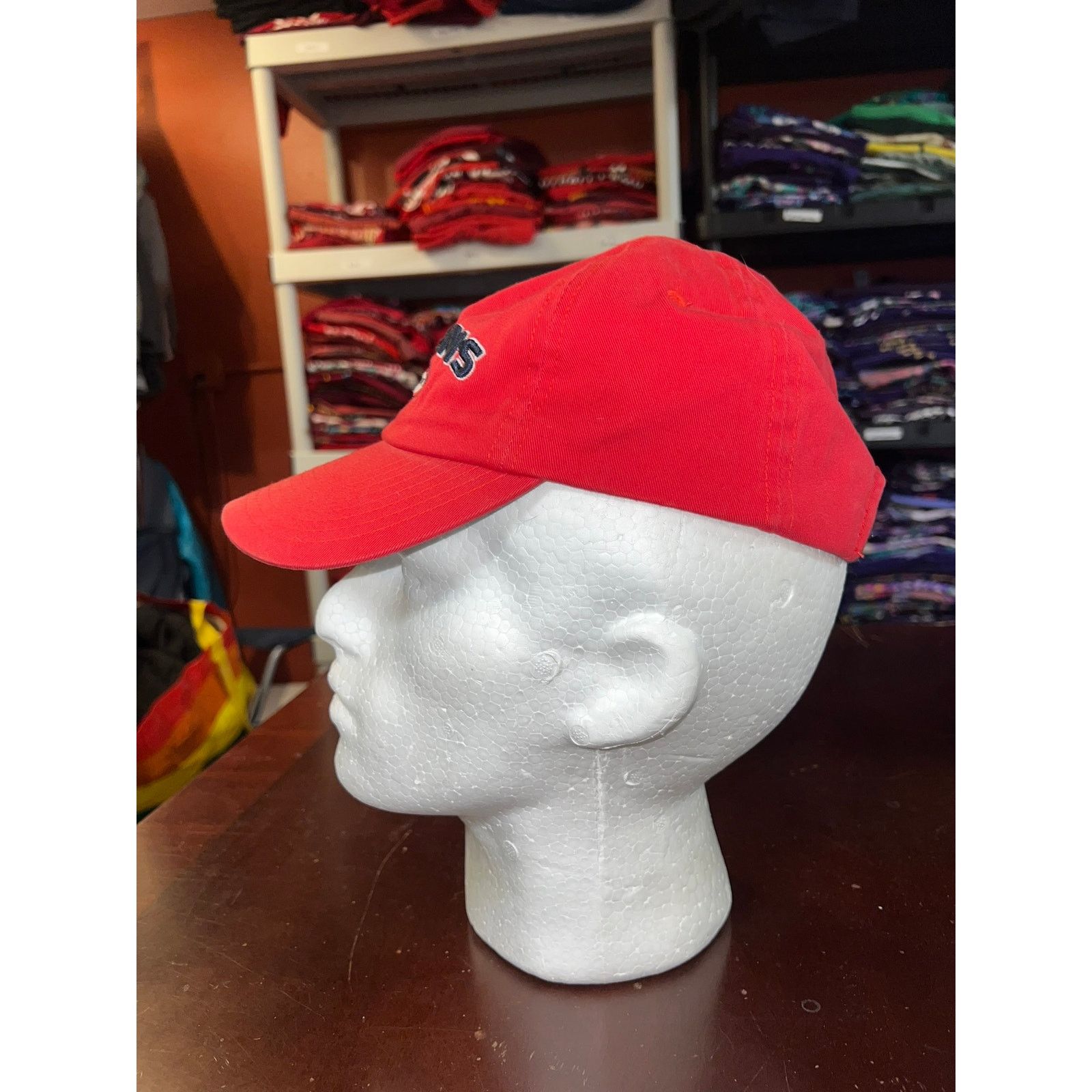 Reebok Houston Texans Hat Reebok NFL Football Red Cap Headwear OS Size ONE SIZE - 3 Thumbnail