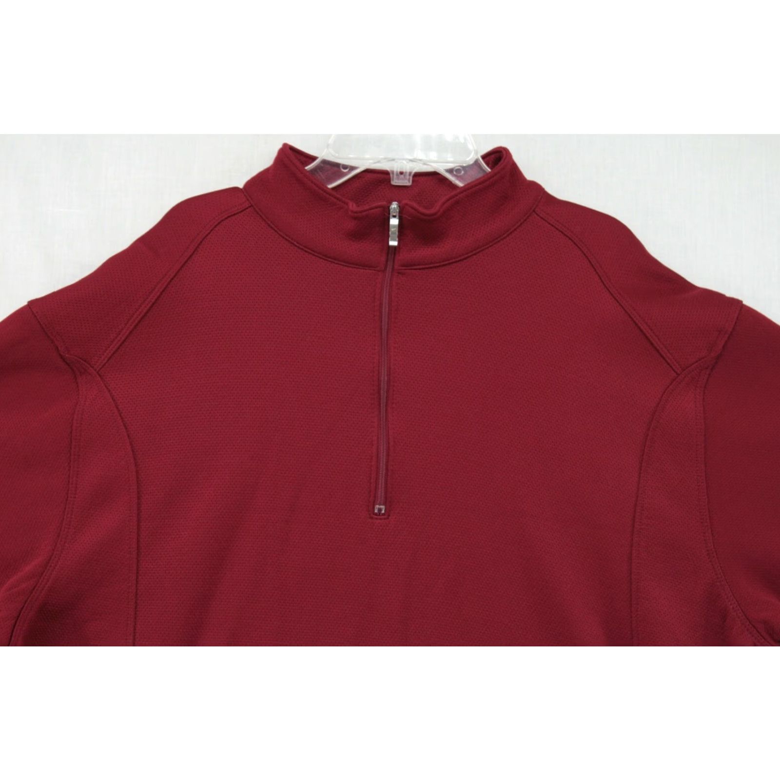Nike VINTAGE Nike Golf Sport Cover Up Men's XL Red 1/4 Zip Pullover Sweater Preppy Modern Size US XL / EU 56 / 4 - 3 Thumbnail