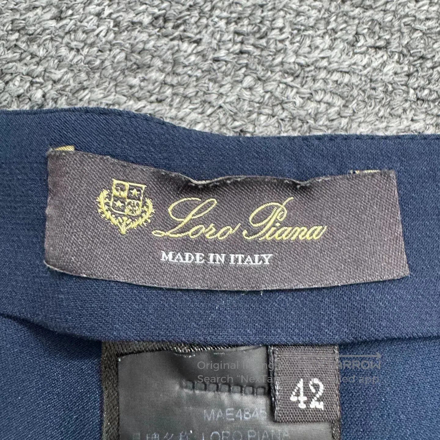 Loro Piana Loro Piana Solid Casual Pants. Size US 26 / EU 42 - 2 Thumbnail