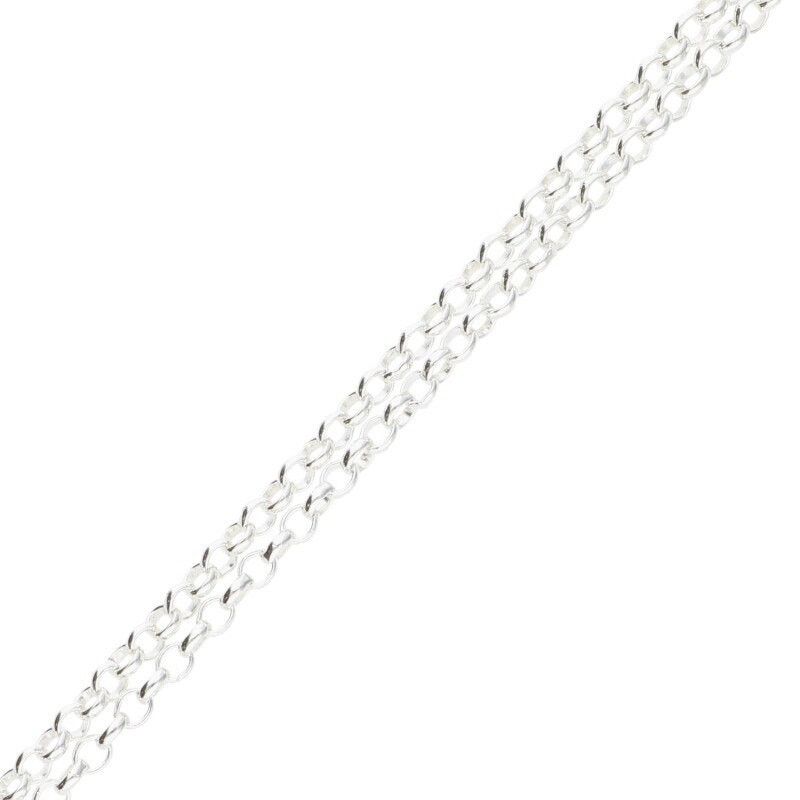 アクセサリー Chrome Hearts Roll Chain Necklace Silver Chrome Hearts Roll Chain (18 Inch) | Kenshi