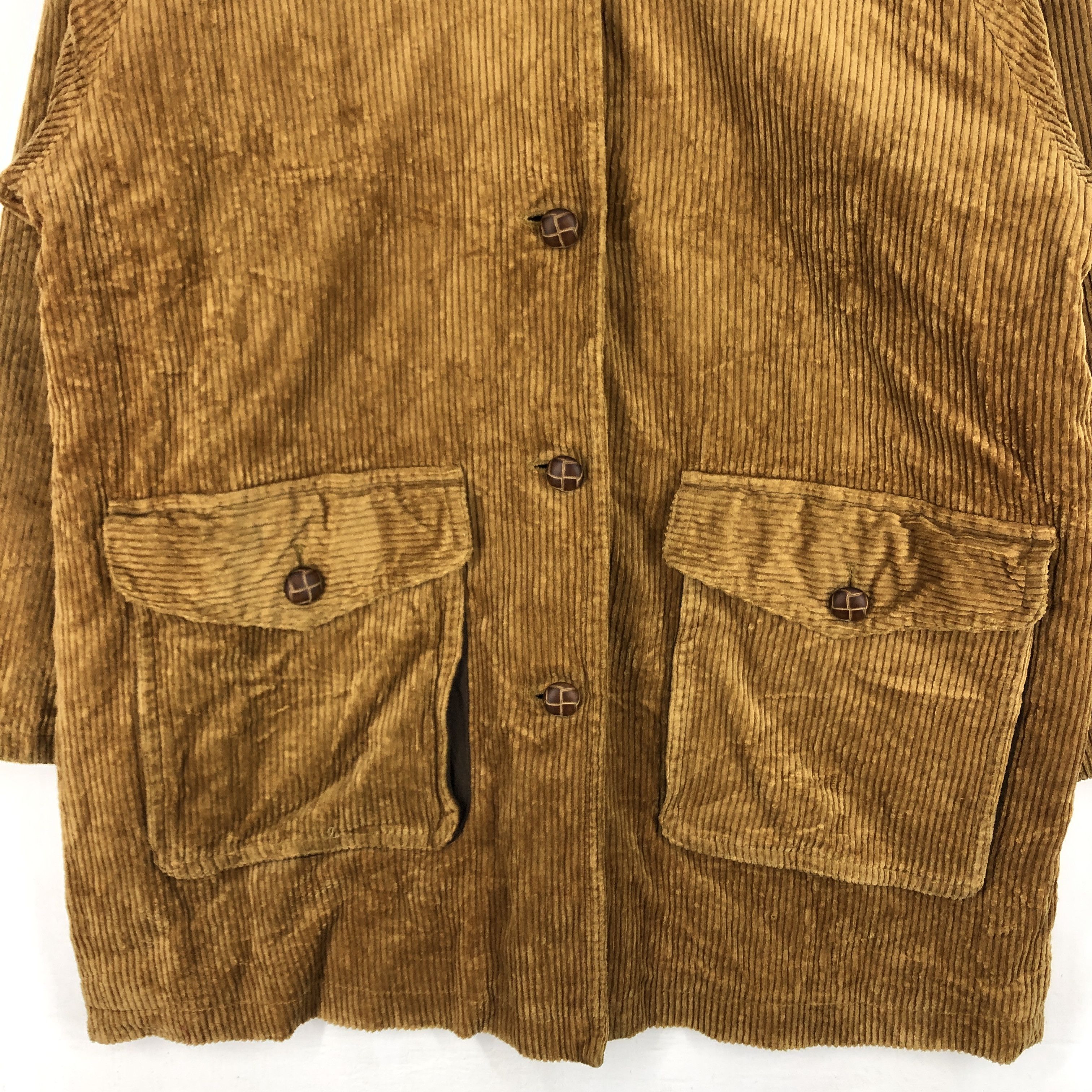 Other MOONLIR FIELD Chore Corduroy Jacket #2521-89 Size US L / EU 52-54 / 3 - 3 Thumbnail