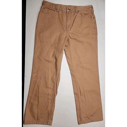 Duluth Trading Company Mens Duluth Flex Fire Hose Relaxed Fit Carpenter Pants Sz 38 Size US 38 / EU 54 - 1 Thumbnail