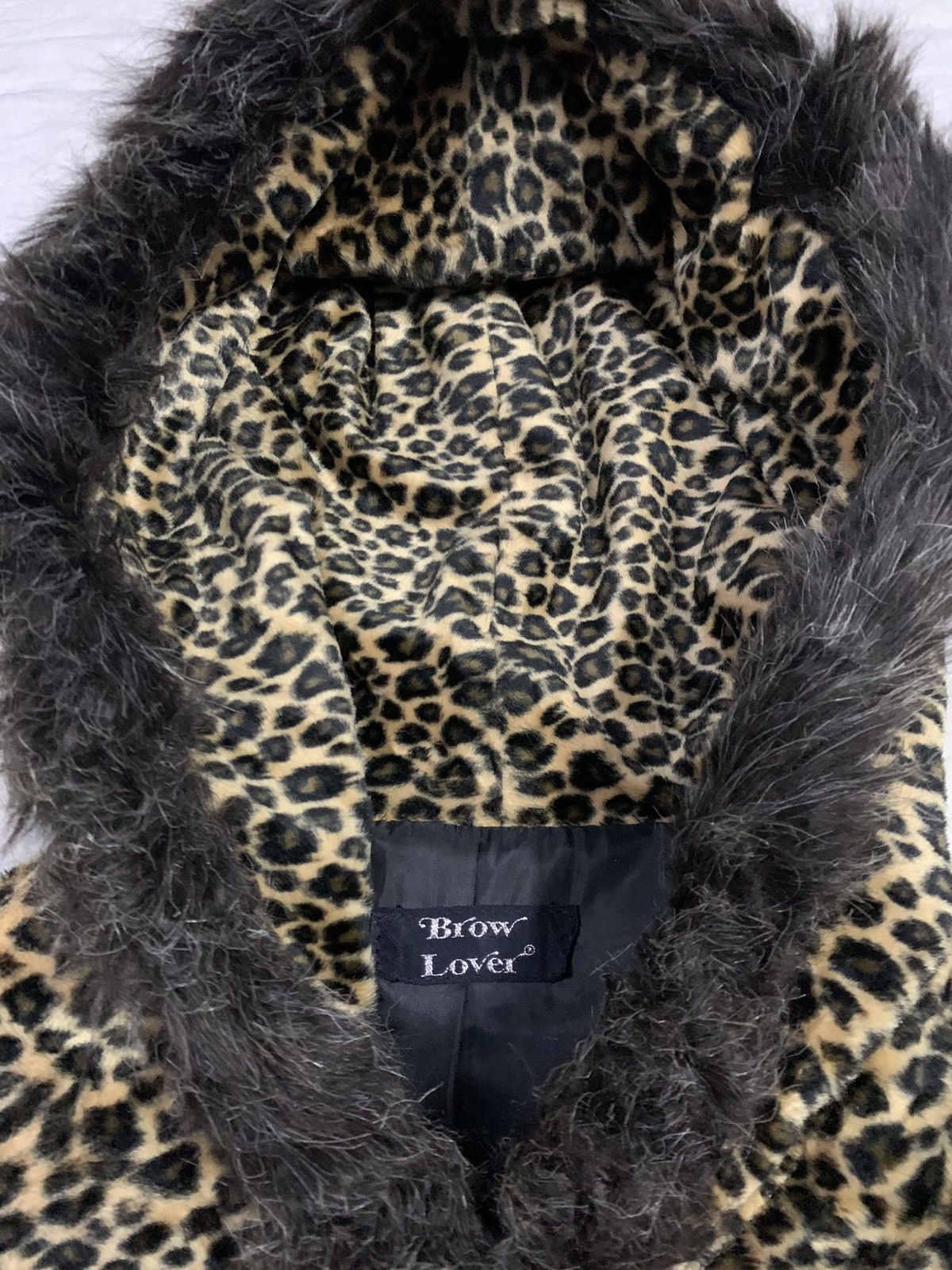 Japanese Brand Japanese Brand Leopard Pattern Faux Fur Hooded Jacket Size M / US 6-8 / IT 42-44 - 6 Thumbnail