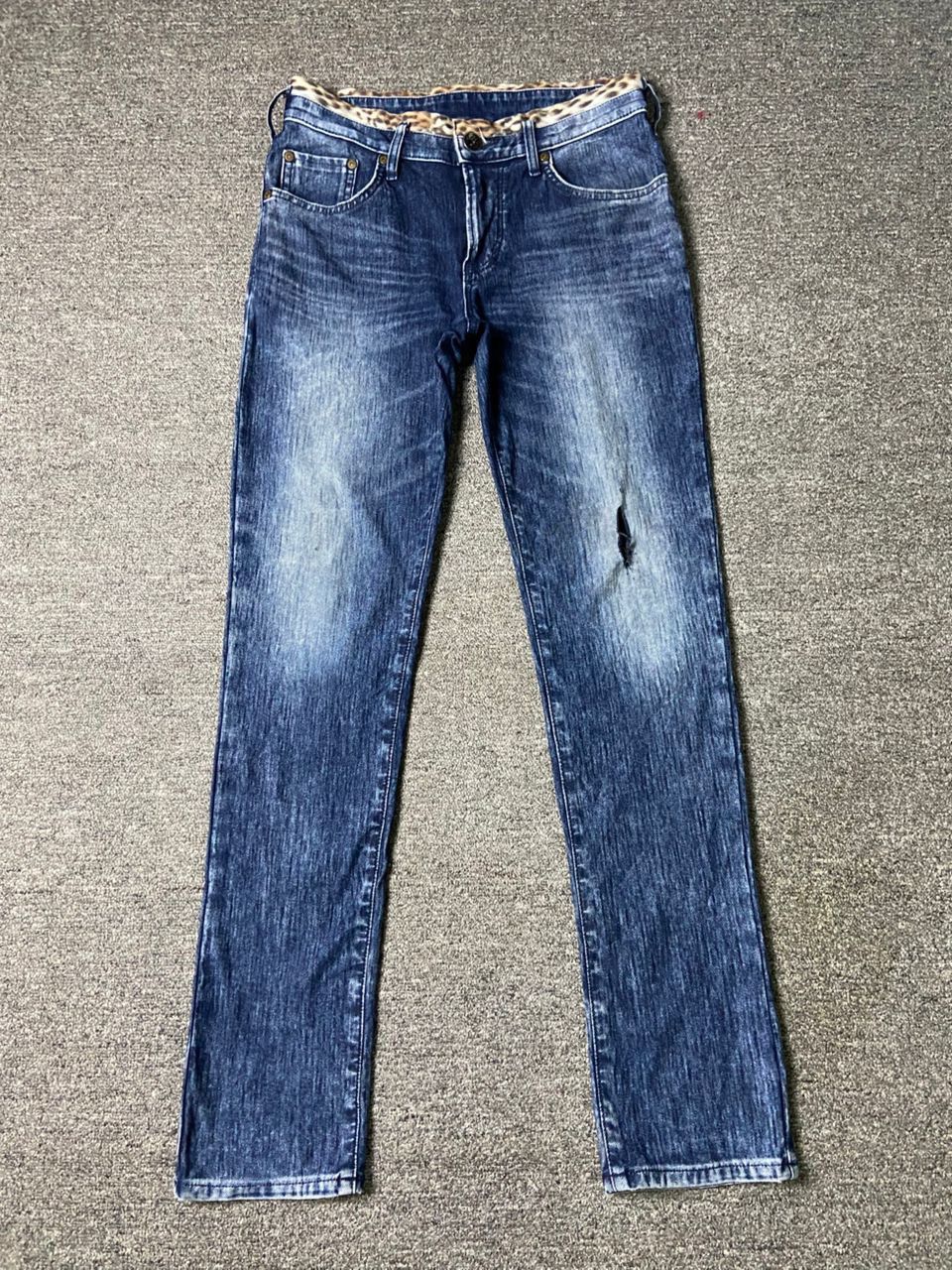 Edwin × Japanese Brand × Vintage Vintage EDWIN Slim Fit Cut Denim Jeans (132) Size US 30 / EU 46 - 1 Thumbnail