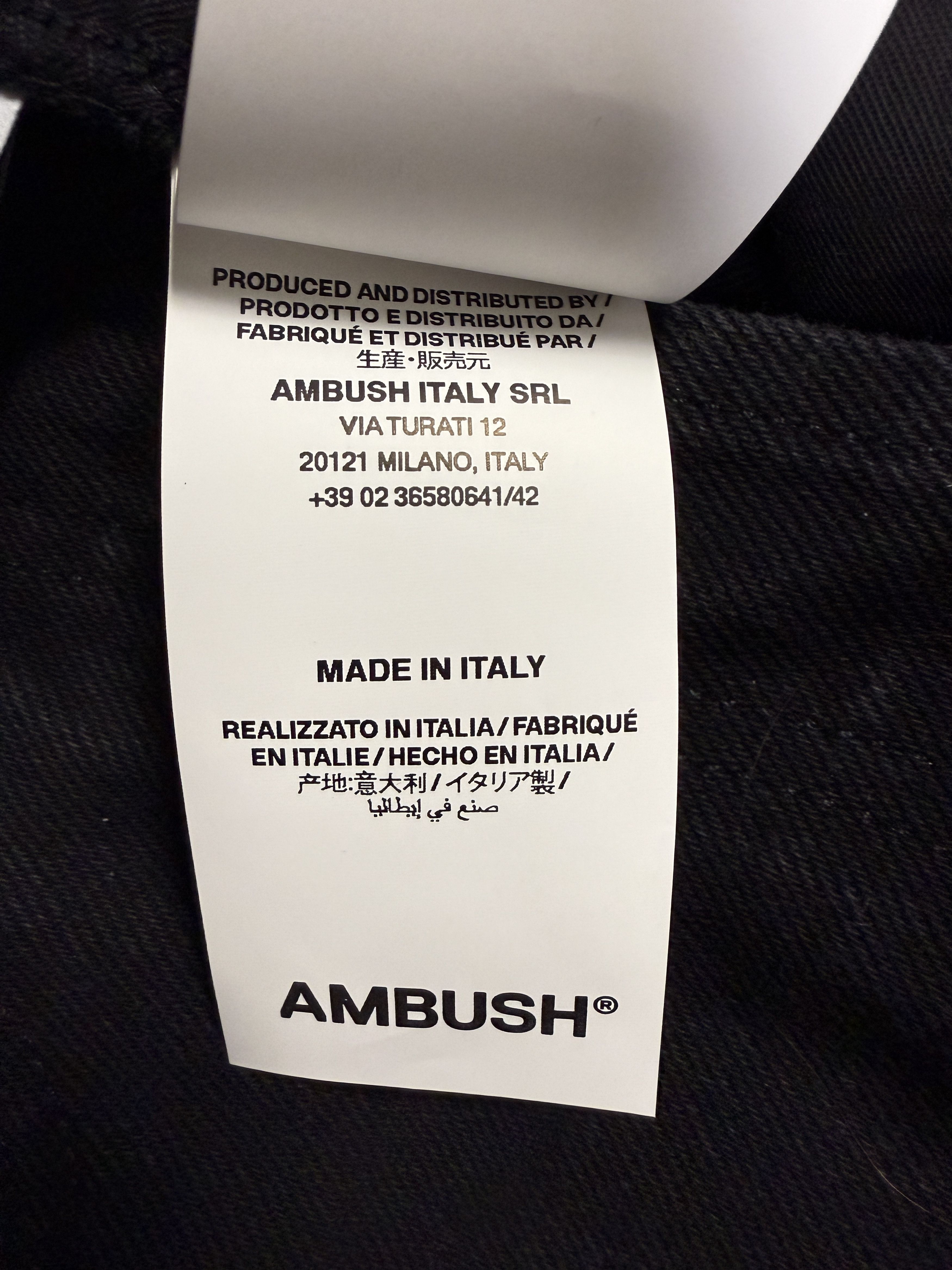 Ambush Design $670 Ambush Denim Waist Belt Baggy Jeans Size 25" / US 0 / IT 36 - 19 Thumbnail