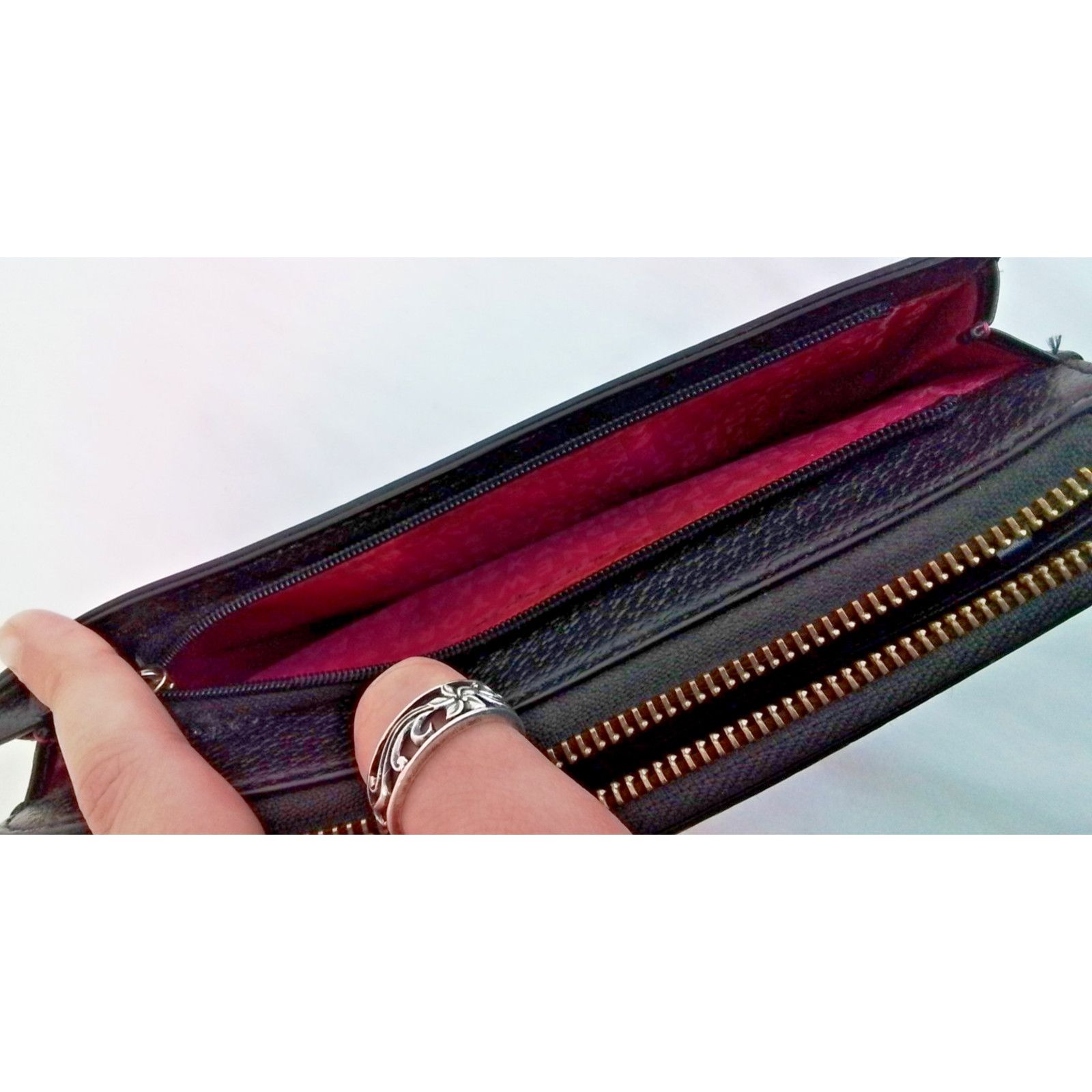 Kate Spade Kate Spade New York Leila Wristlet Wallet Black Leather Size ONE SIZE - 11 Thumbnail