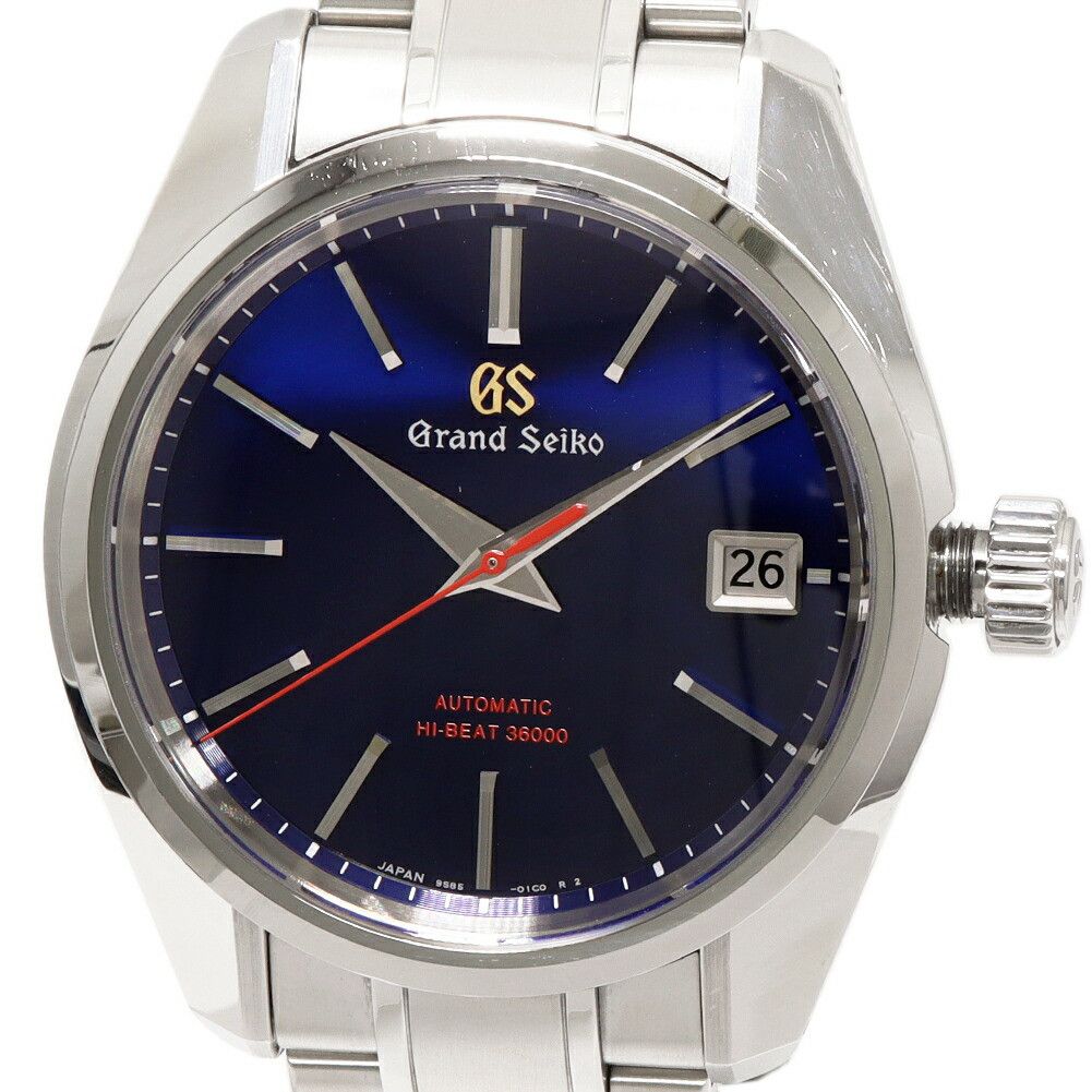 Seiko Seiko Blue Dial Grand Seiko High Beat 36000 60th Anniversary Watch SBGH281 Metal Automatic SBGH281 9S85-01K0