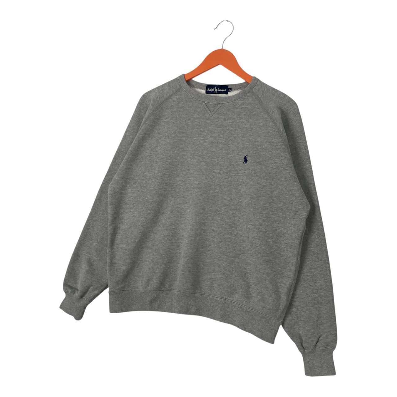 Polo Ralph Lauren Vintage Polo Ralph Lauren Small Embroided Logo Sweatshirt Size US L / EU 52-54 / 3 - 3 Thumbnail