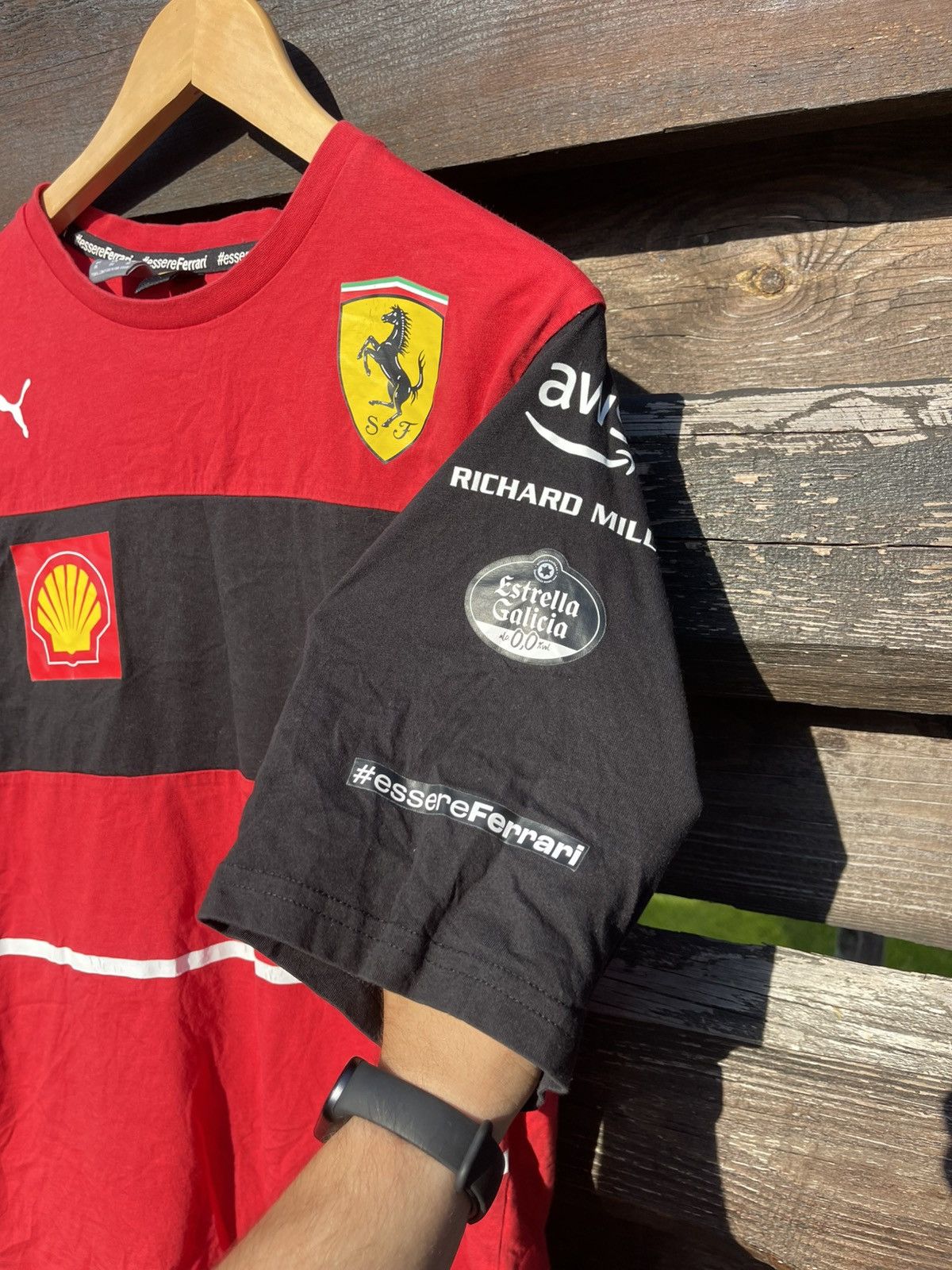 Ferrari × Puma Puma Ferrari #16 Charles Leclerc Formula 1 T-shirt jersey Size US XL / EU 56 / 4 - 6 Thumbnail