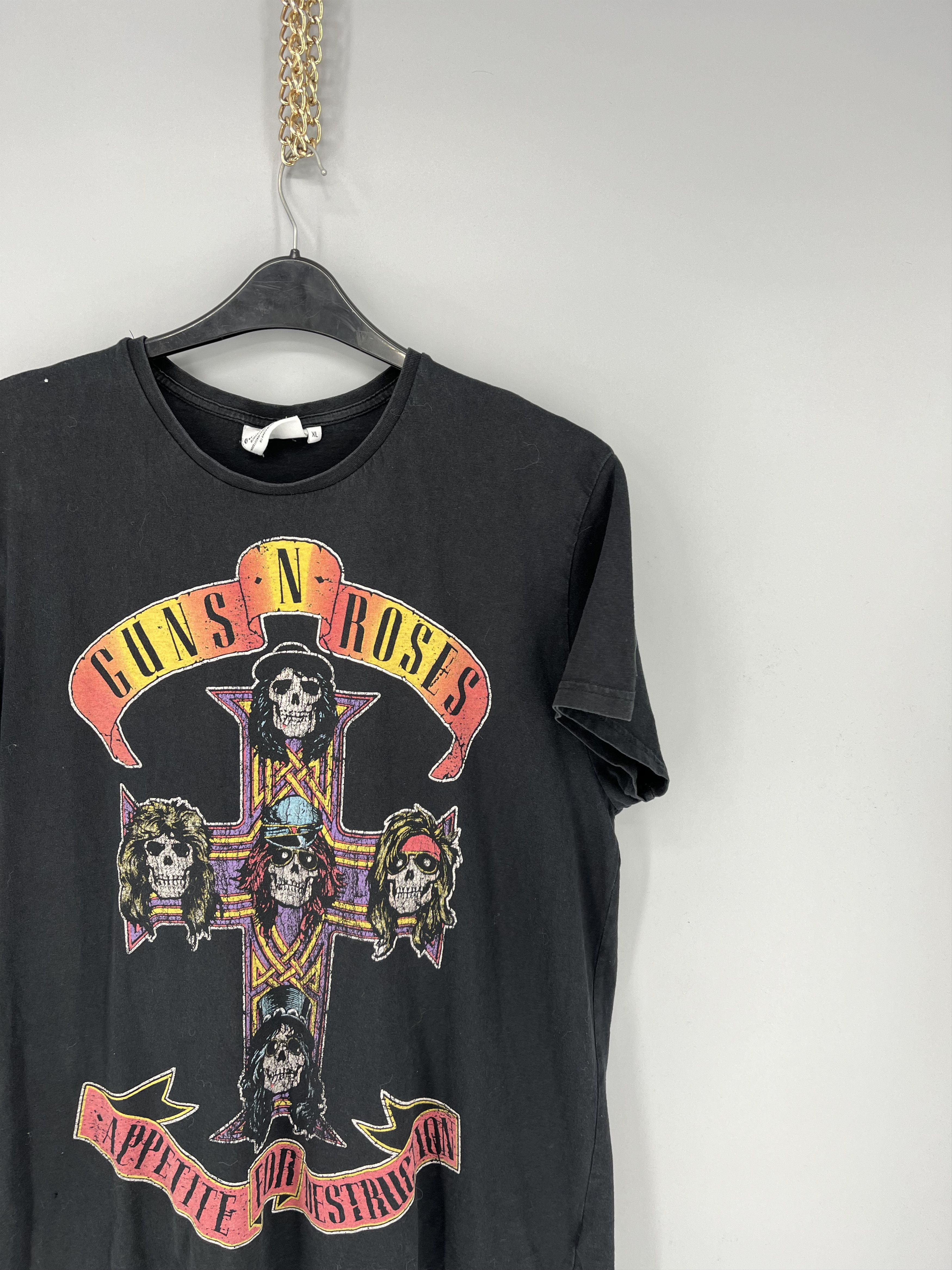 Band Tees Vintage Guns N’ Roses Appetite for Destruction Band T-Shirt Size US XL / EU 56 / 4 - 6 Thumbnail