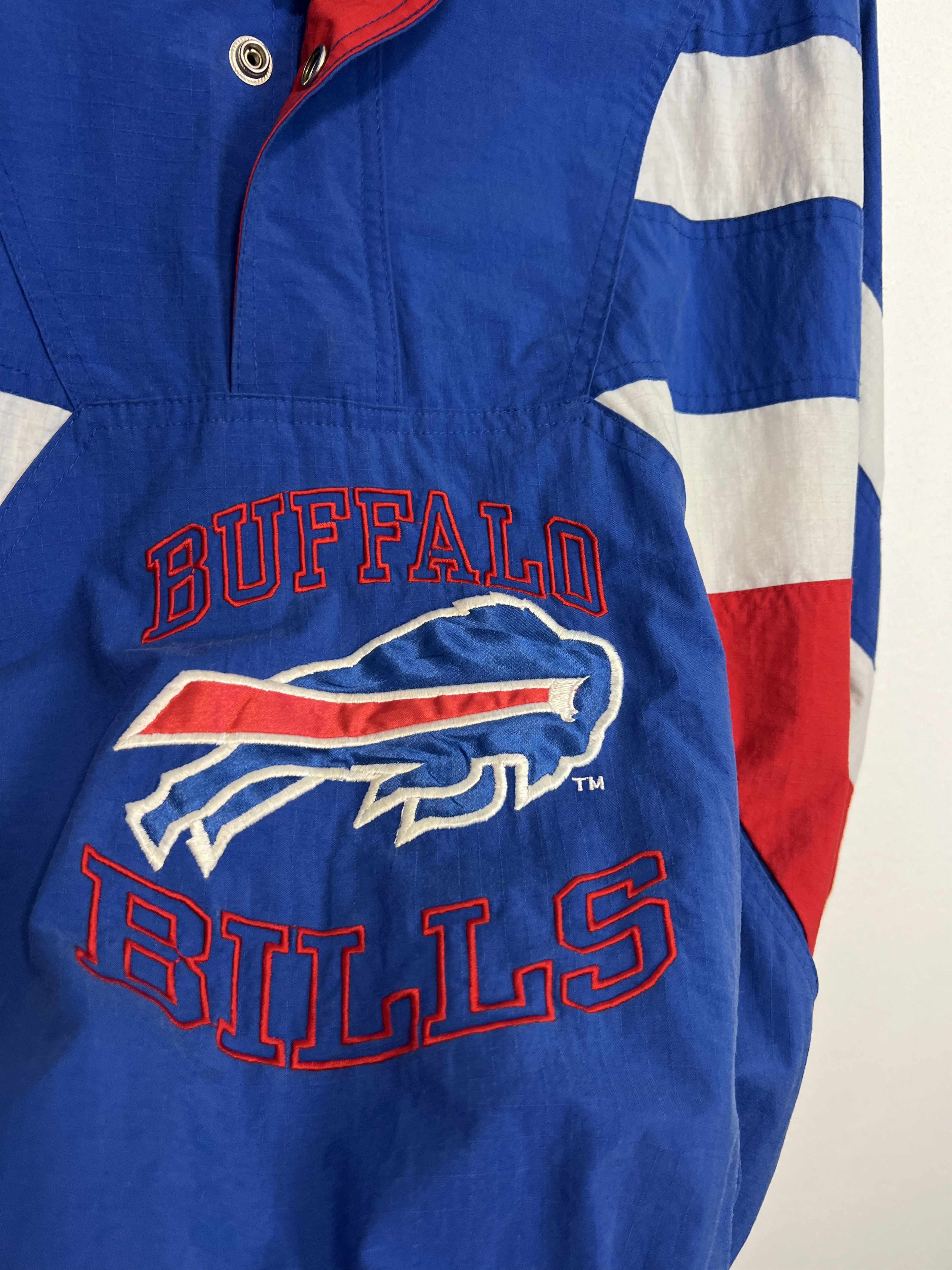Starter Vintage 90's Buffalo Bills NFL Jacket Bomber Rare Hype Size US M / EU 48-50 / 2 - 4 Thumbnail