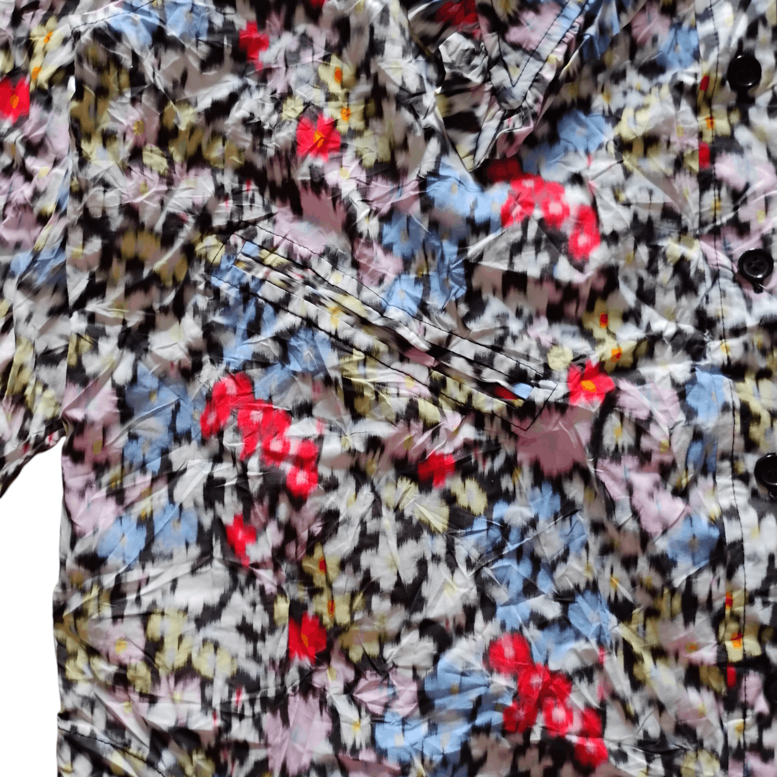 Ganni Ganni Floral Crinkle Collar Blouse Size S / US 4 / IT 40 - 5 Thumbnail