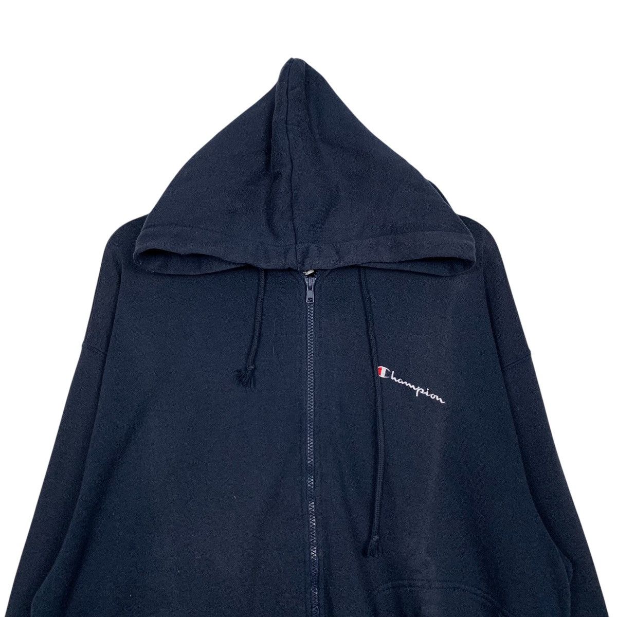 Champion CHAMPION Navy Blue Zipper Hoodies Sweatshirt #1724-C76 Size US XXL / EU 58 / 5 - 2 Thumbnail