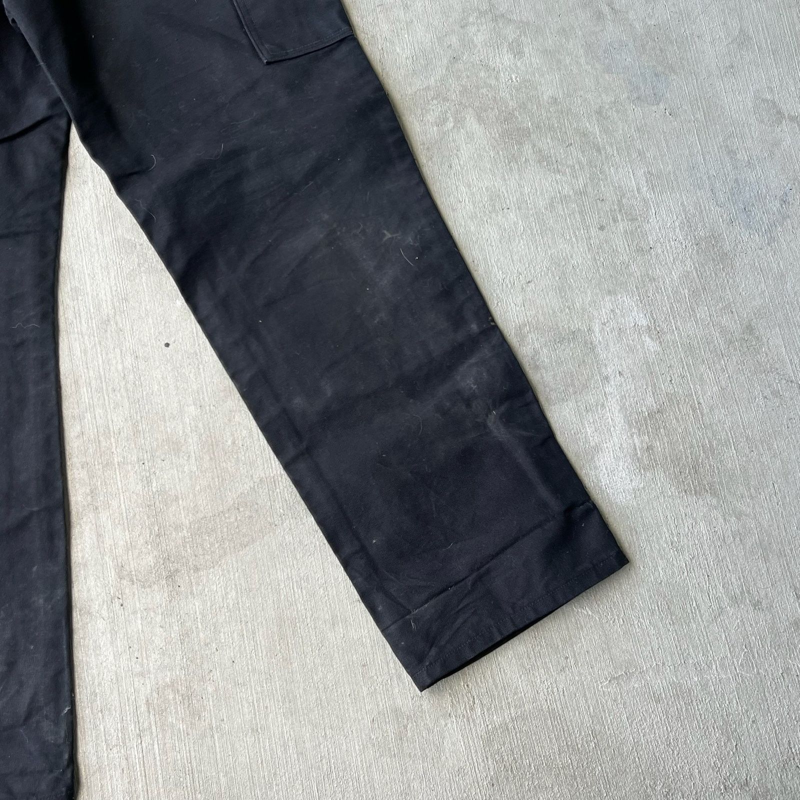 Carhartt × Vintage Carhartt faded black double knee work wear carpenter pants Size US 35 - 10 Thumbnail