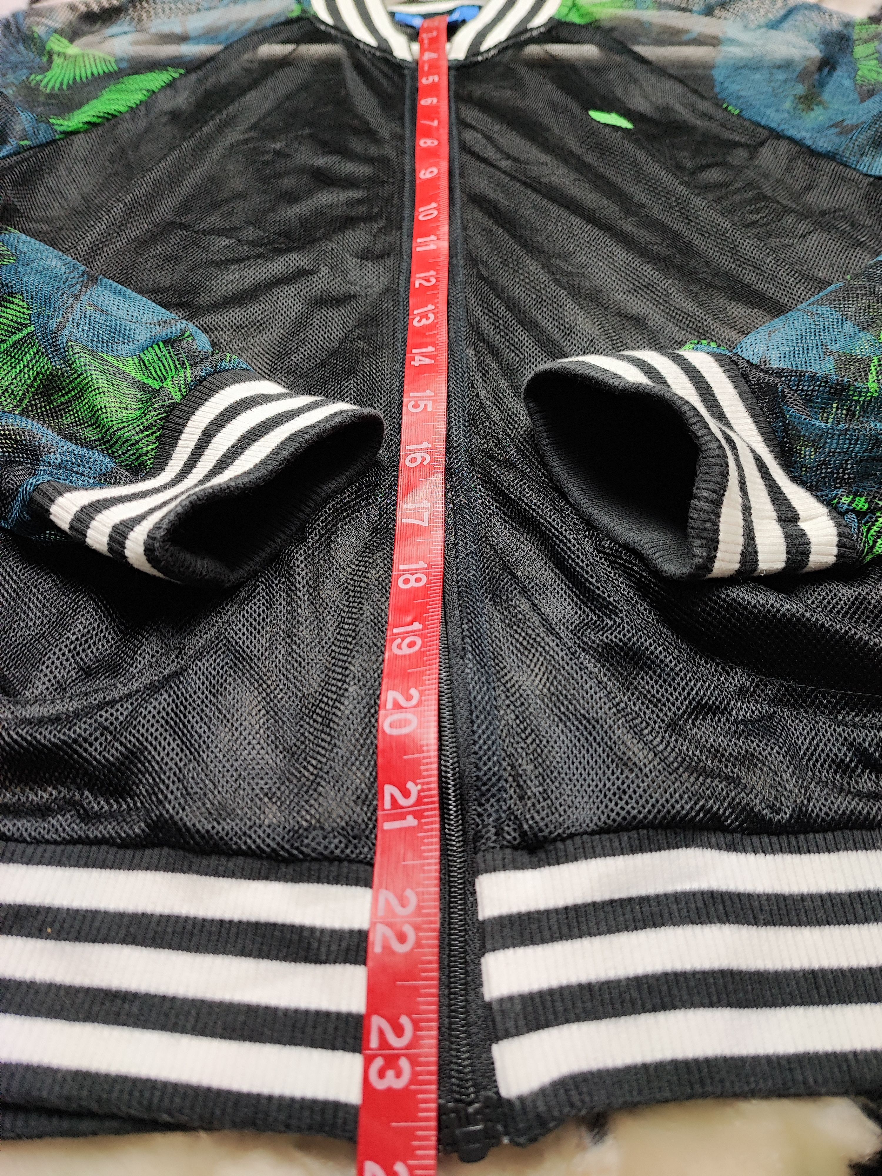 Adidas × Japanese Brand Adidas Floral Transparent Varsity Size US S / EU 44-46 / 1 - 6 Thumbnail