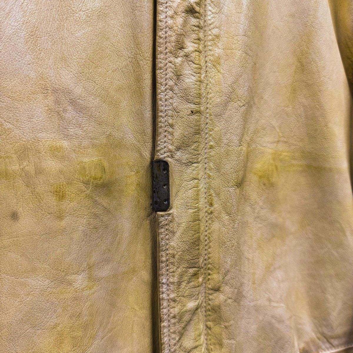 Carol Christian Poell LM/2498R Leather Jacket with Drip-rubber Size US S / EU 44-46 / 1 - 10 Thumbnail