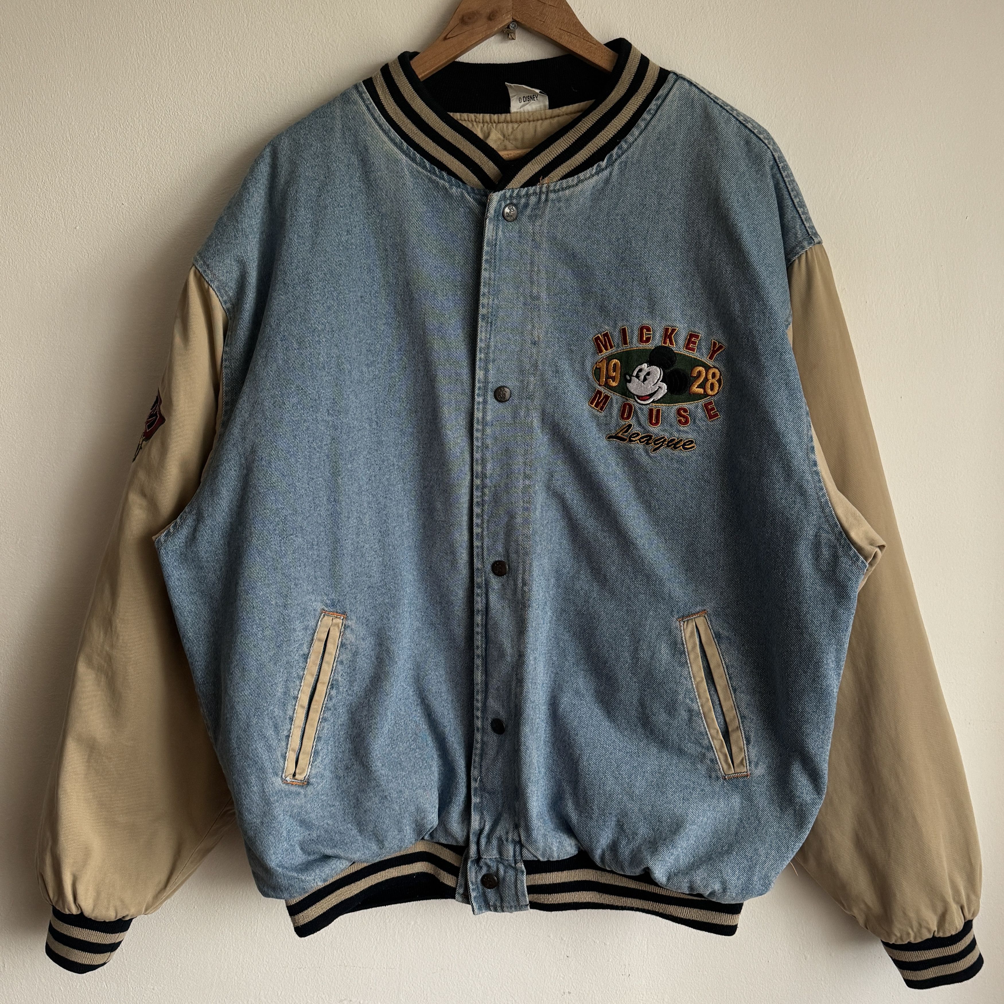 Mickey Mouse Disney Mickey Mouse 1928 Varsity Jacket Vintage XL-XXL Size US XXL / EU 58 / 5 - 4 Thumbnail