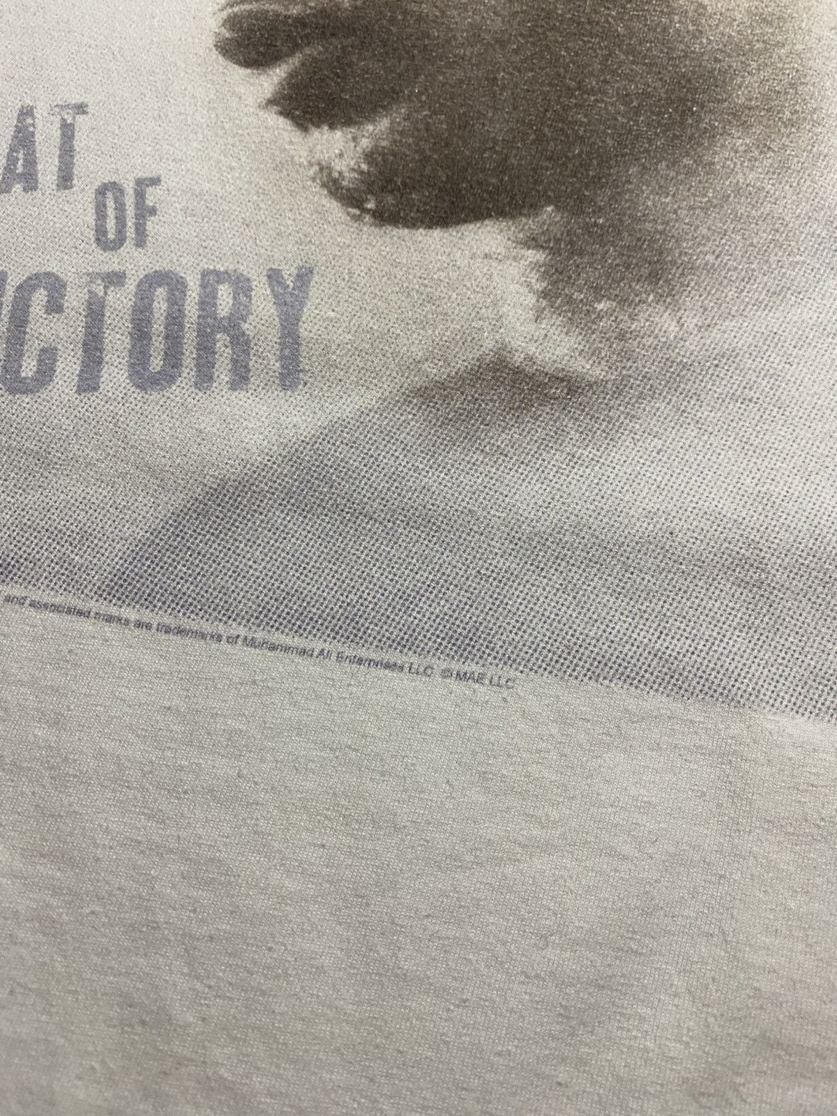 Vintage Vintage 00’s Muhammad Ali Sweat of Victory y2k t shirt Size US M / EU 48-50 / 2 - 7 Thumbnail