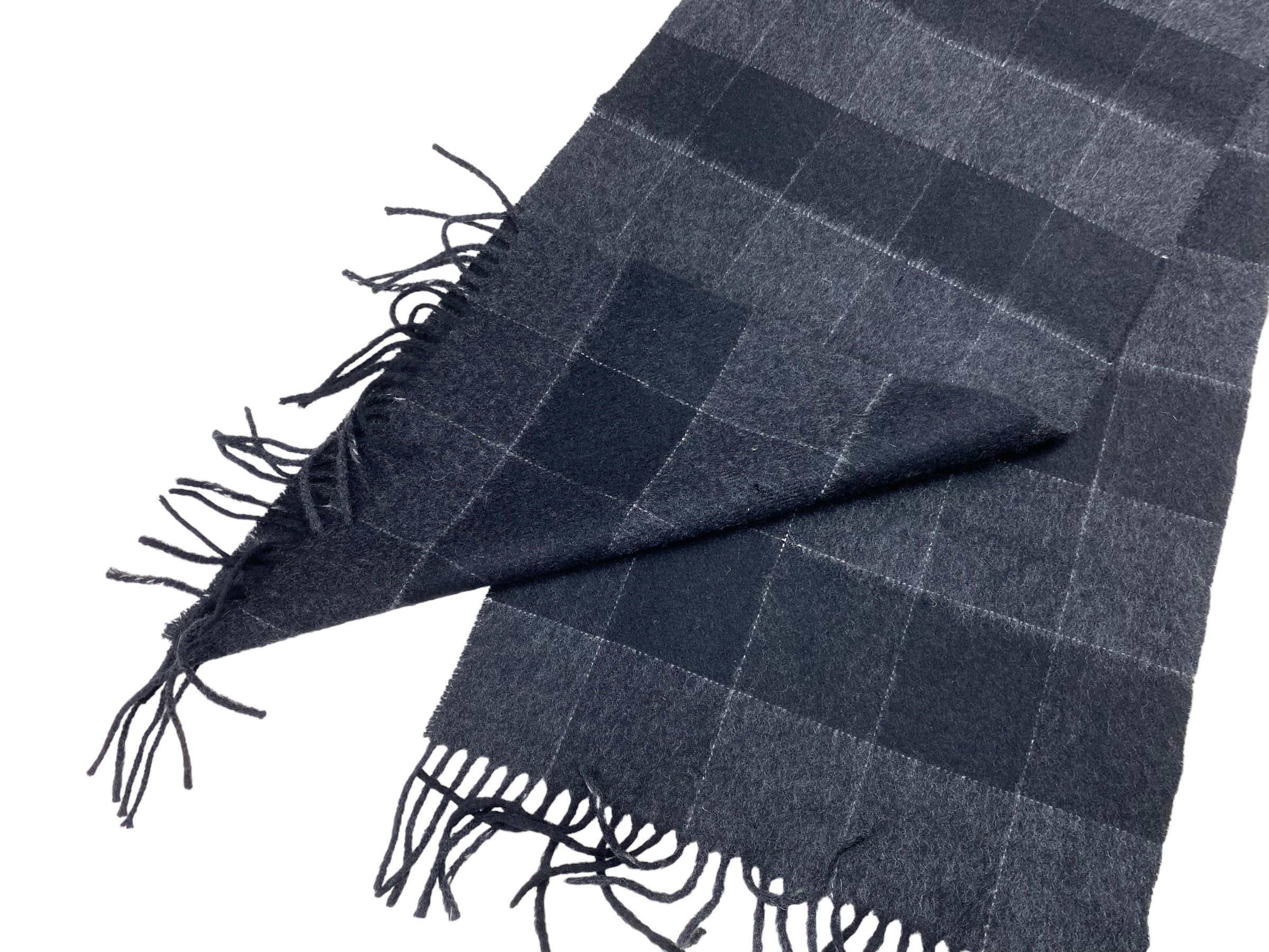 Vintage Vintage Glen Tarvish Cashmere Scarf Checkered Plaid 70s Size ONE SIZE - 8 Thumbnail