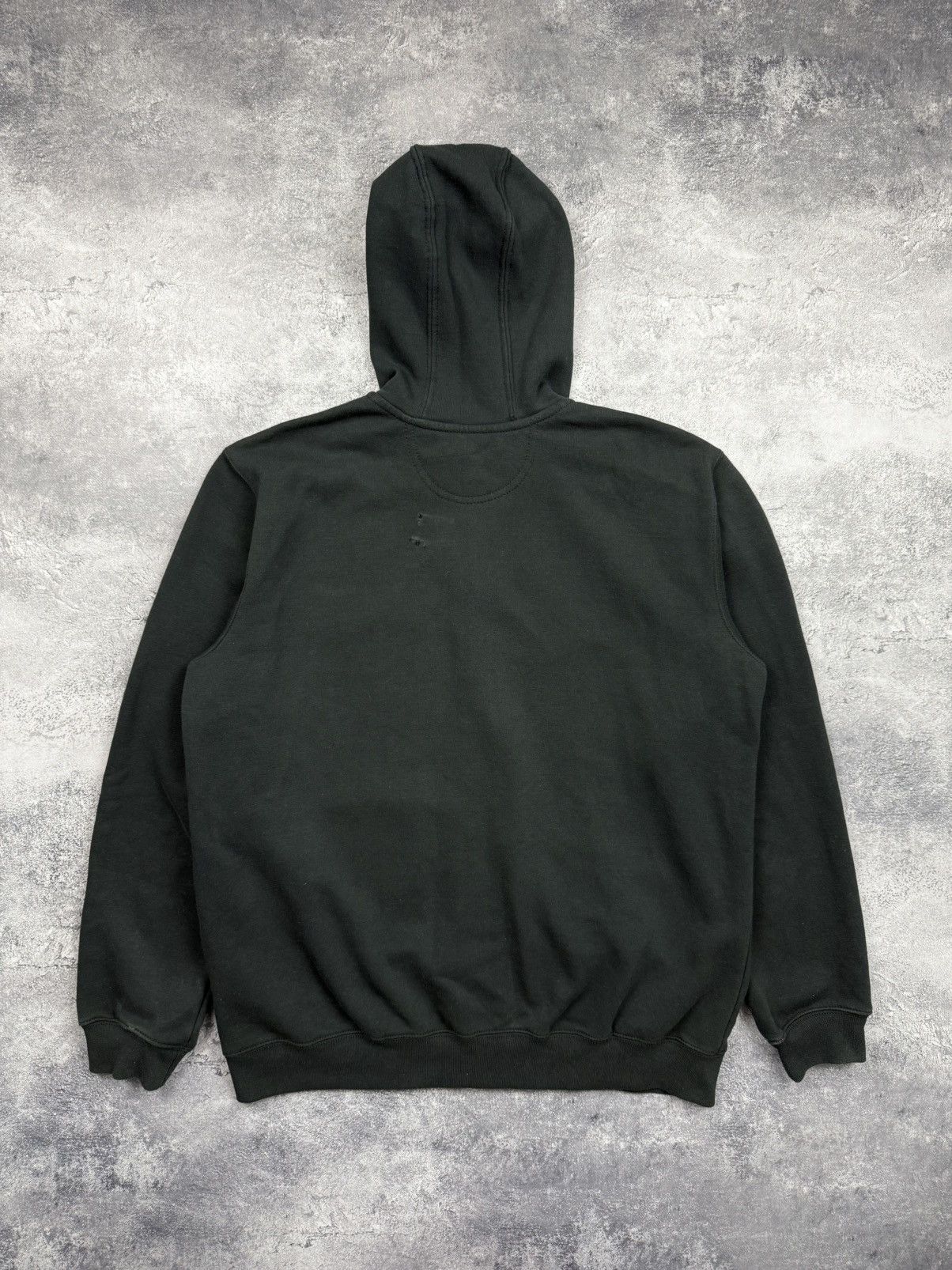 Carhartt Vintage Y2K Carhartt Big Logo Zip Up Hoodie Black Jacket Size US L / EU 52-54 / 3 - 15 Thumbnail