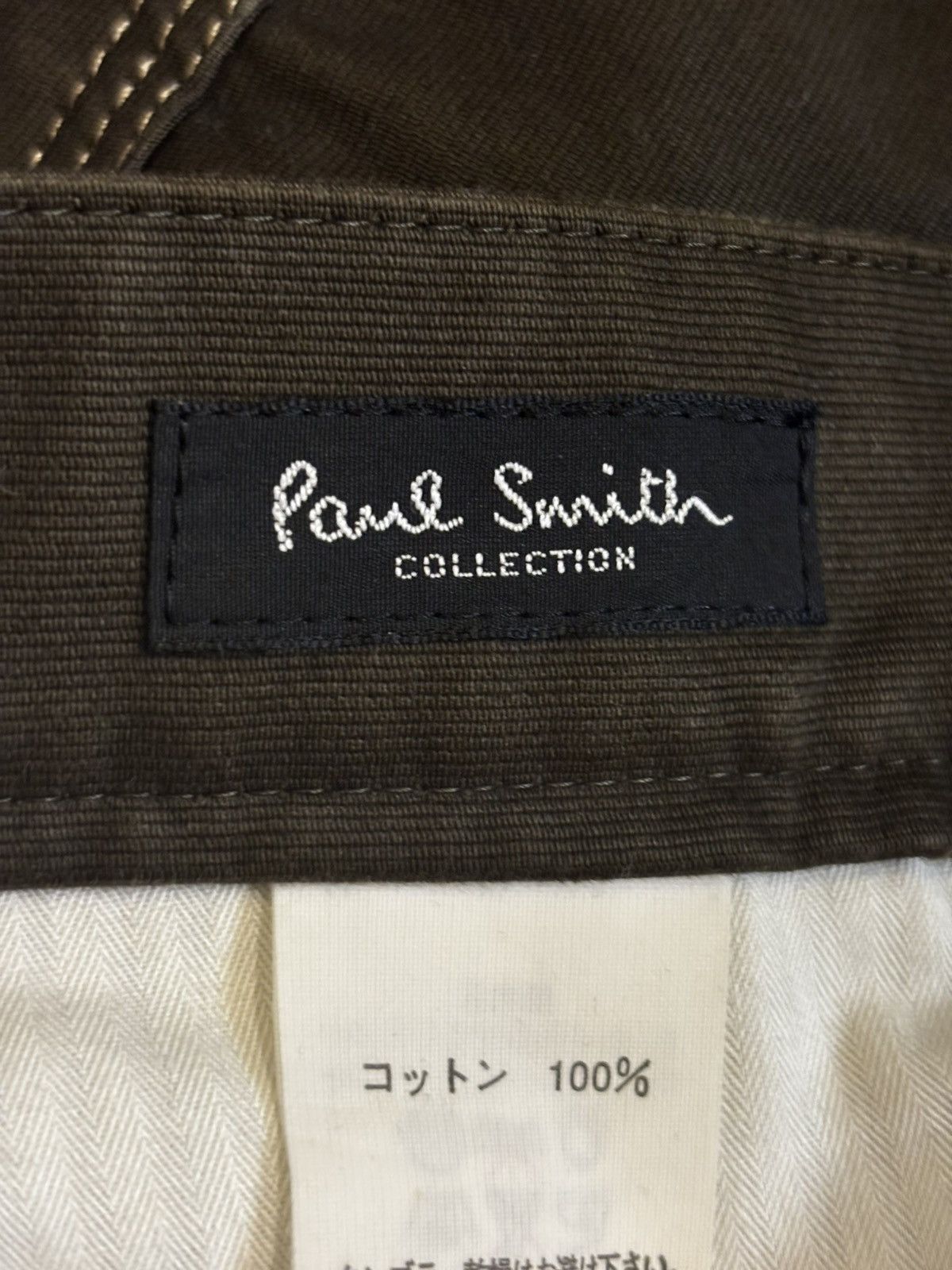 Paul Smith Khaki pants.op-618 Size US 32 / EU 48 - 8 Thumbnail