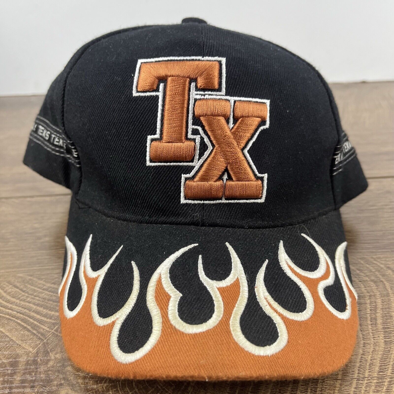 Other Texas Hat Black Orange Texas Hat Black Adjustable Hat Black Size ONE SIZE - 7 Thumbnail