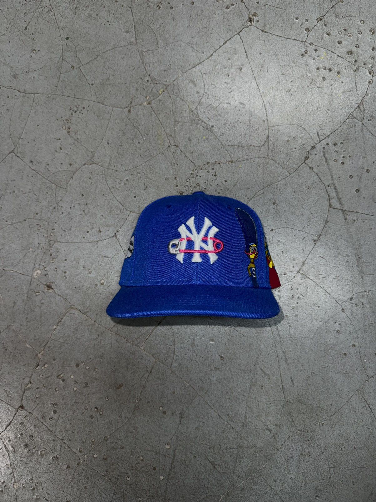 Sukamii NY Yankees Sukamii x The Westons (Simpsons) Fitted Hat Size ONE SIZE - 3 Thumbnail