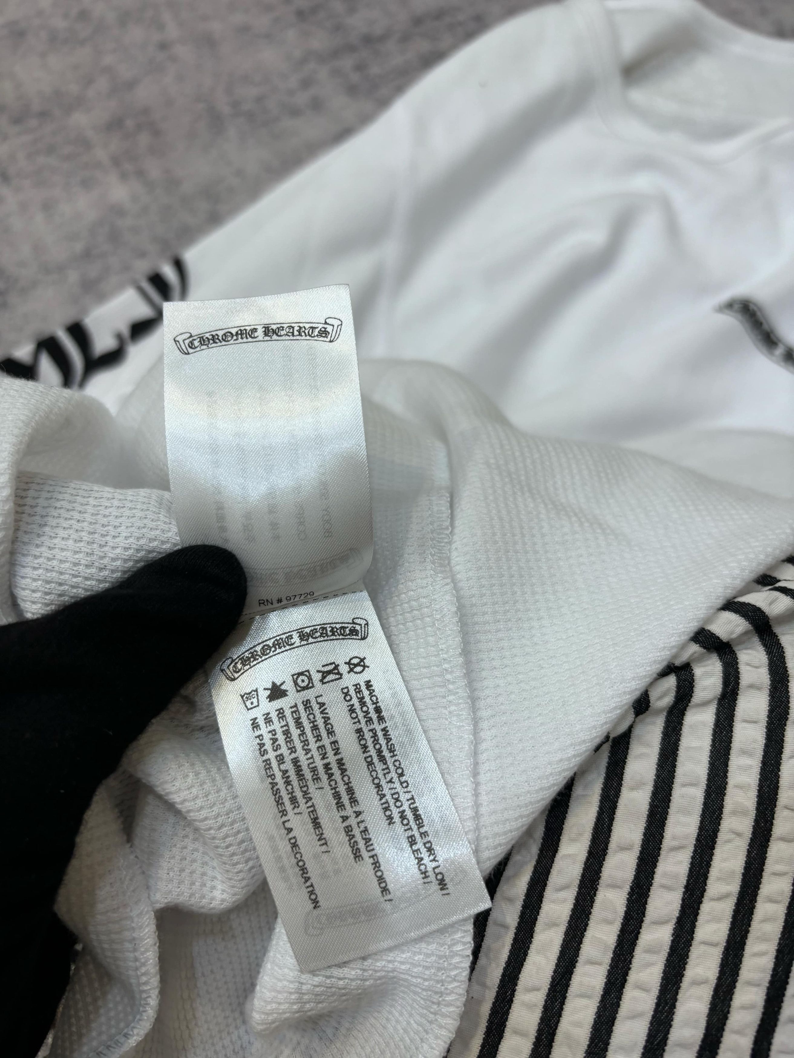 Chrome Hearts CHROME HEARTS Scroll Thermal Long T Shirt Size M / US 6-8 / IT 42-44 - 11 Thumbnail