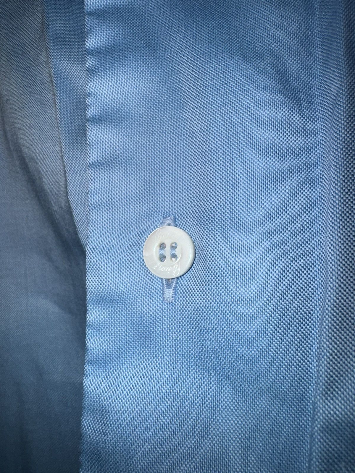 Brioni Brioni shirt button up blue luxury Size US M / EU 48-50 / 2 - 2 Thumbnail