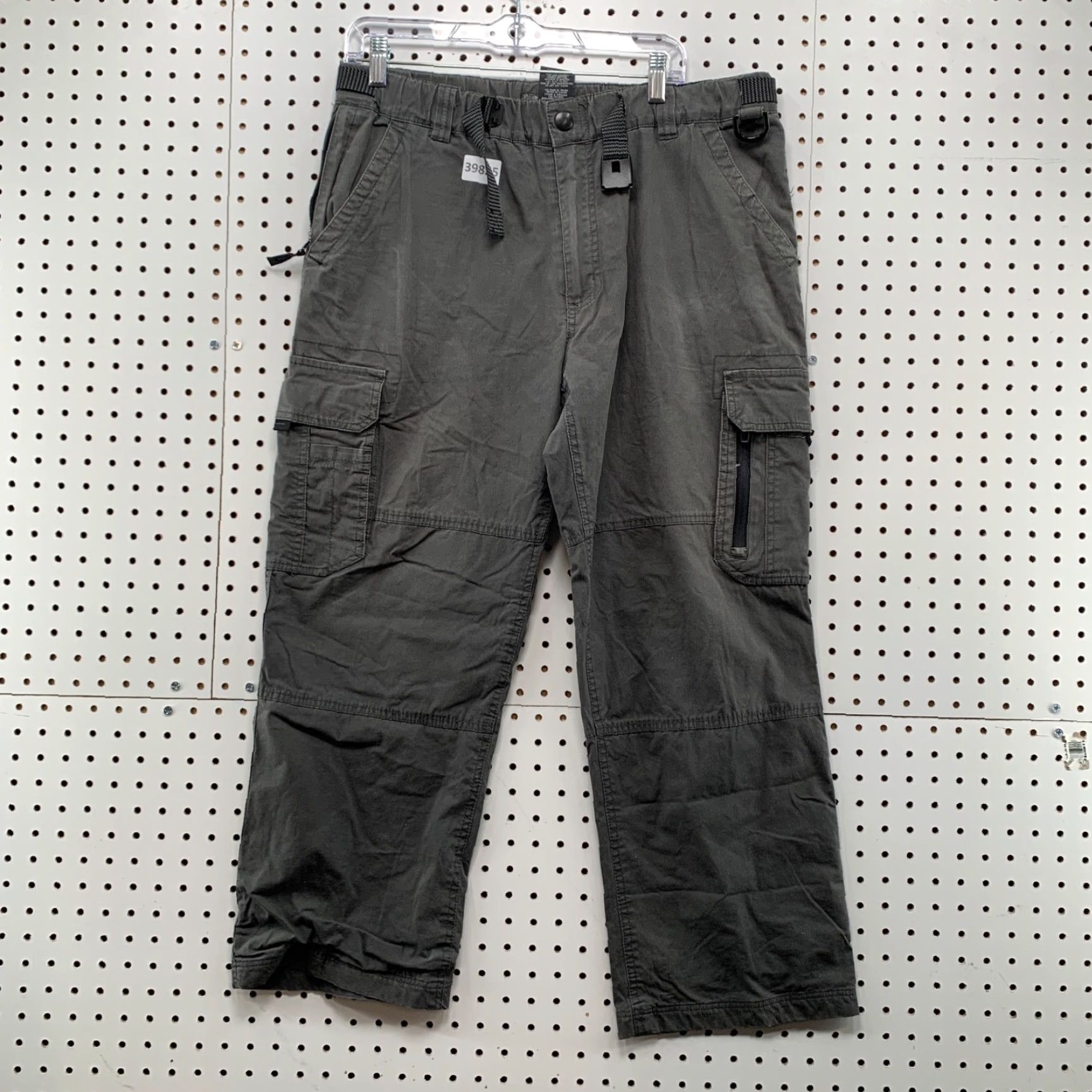 Vintage VINTAGE BC Clothing Cargo Pants Men M 34x27 Gray Cargo Pants Mens 34x27 Skateboard Baggy 90s 2000s Mens Size US 31 - 2 Thumbnail