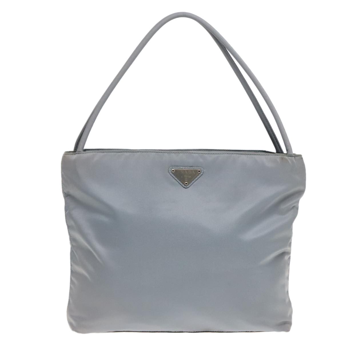 Prada Grey Synthetic Tote Bag (Pre-Owned) Size ONE SIZE - 1 Thumbnail